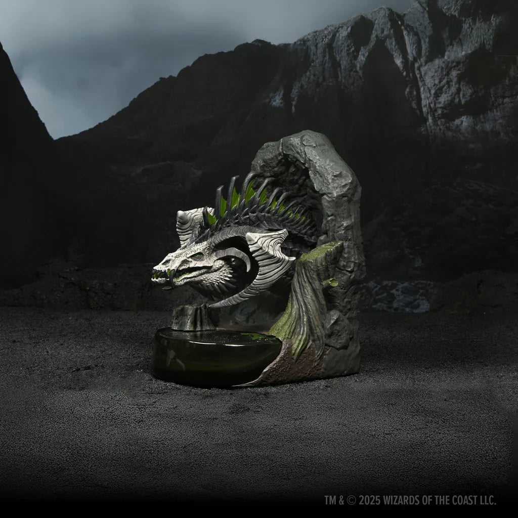 D&D Bookends: Black Dragon