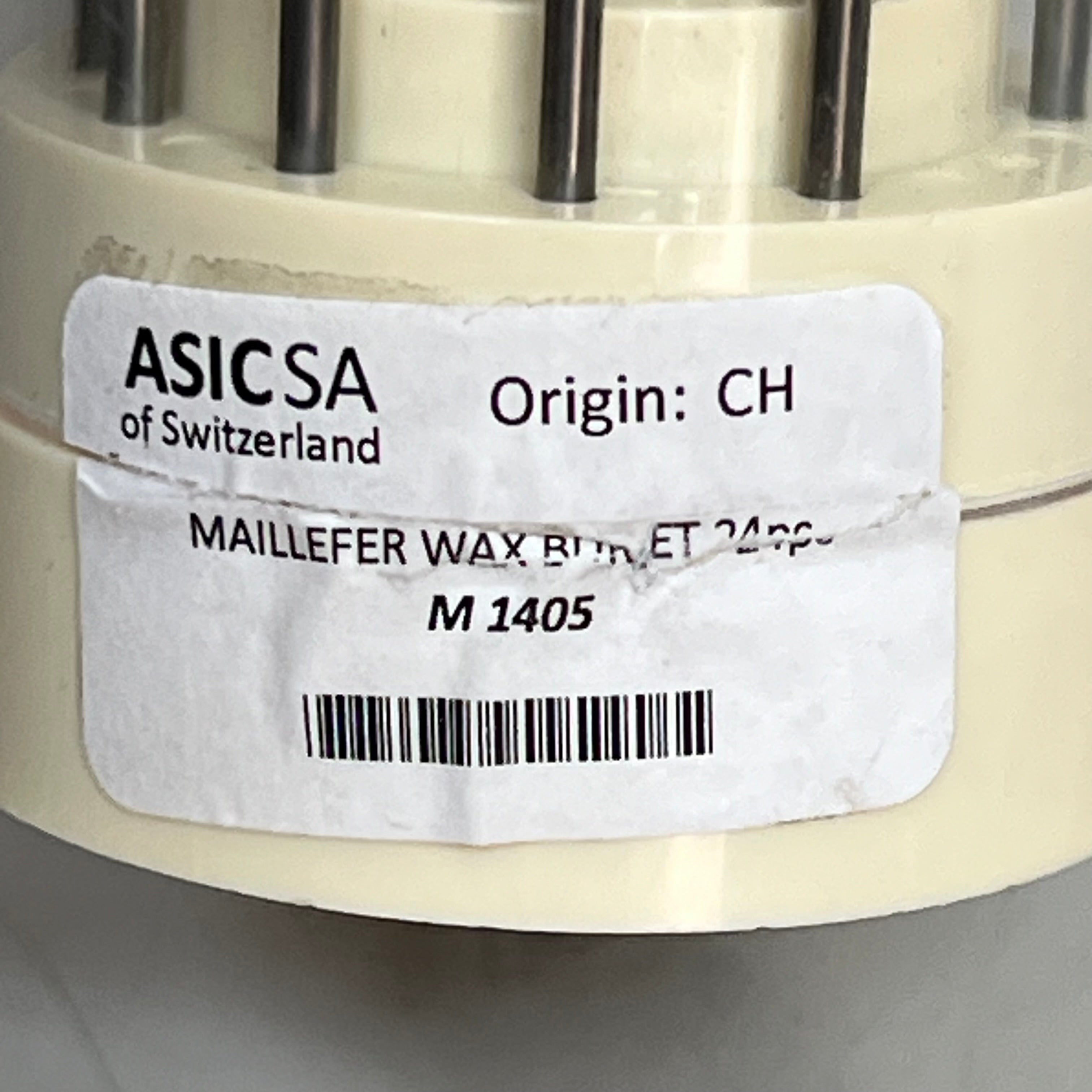 ASICSA (23 PIECE SET) Maillefer Wax Bur Set Tungsten Vanadium Material M1405