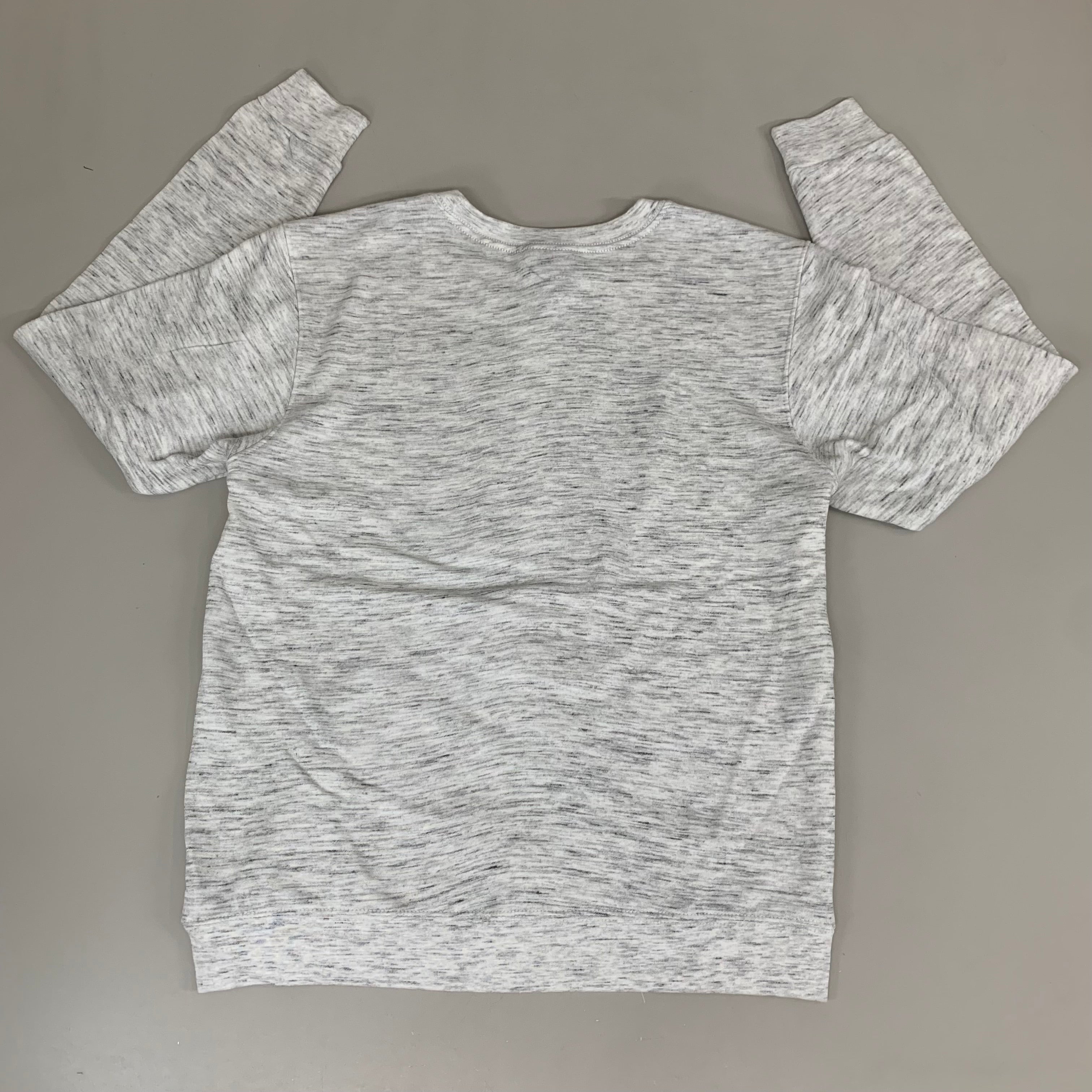 LONEROCK Helen Georgia Crew Sweatshirt Sz Large Grey/White