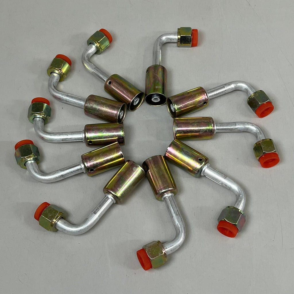 GLOBAL AIR (10 PACK!) Air Conditioning Wisepick  3 1/2" x 1" Silver FT-1109