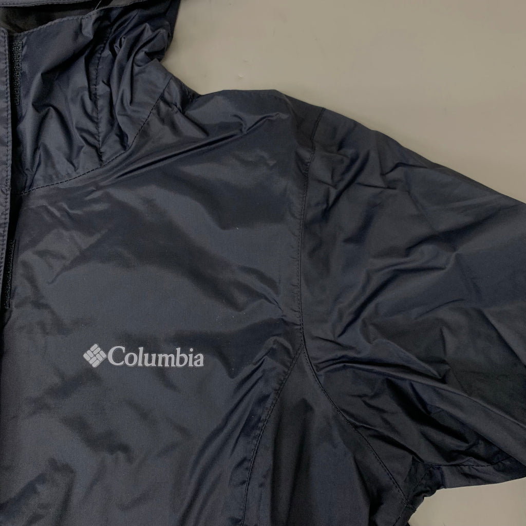 COLUMBIA Waterproof Breathable Arcadia II Jacket Women's Sz XS Black RL2436-010