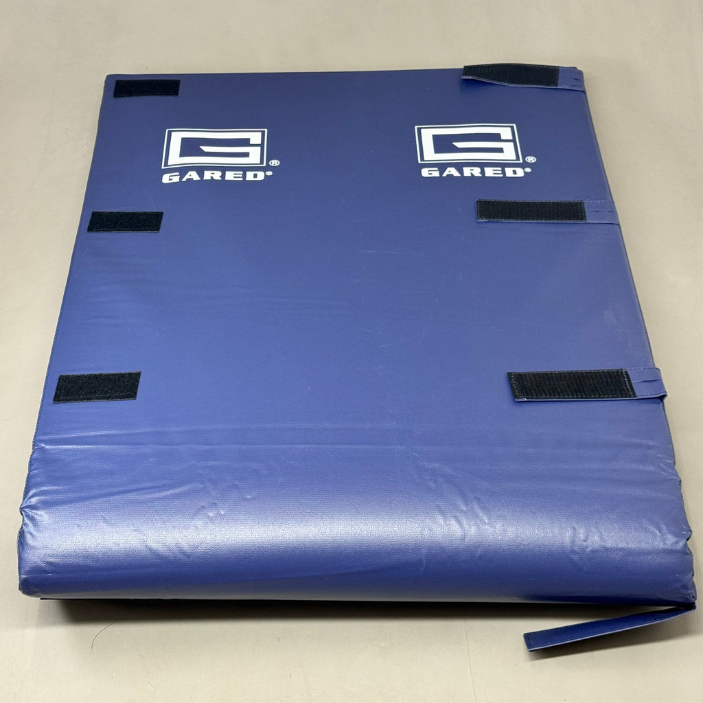 GARED PERFORMANCE SPORTS (2 PACK) Extra Firm Safety Wall Pad 6'x2.5'x2" Blue