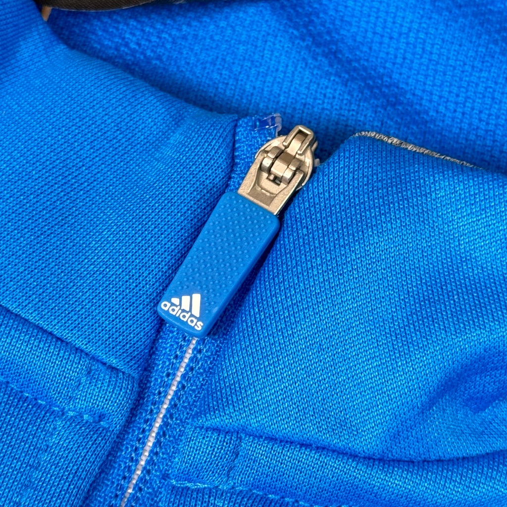 ADIDAS Men's Club 1/4 Zip Golf Sweatshirt Sz-XL Blue Rush HA6148