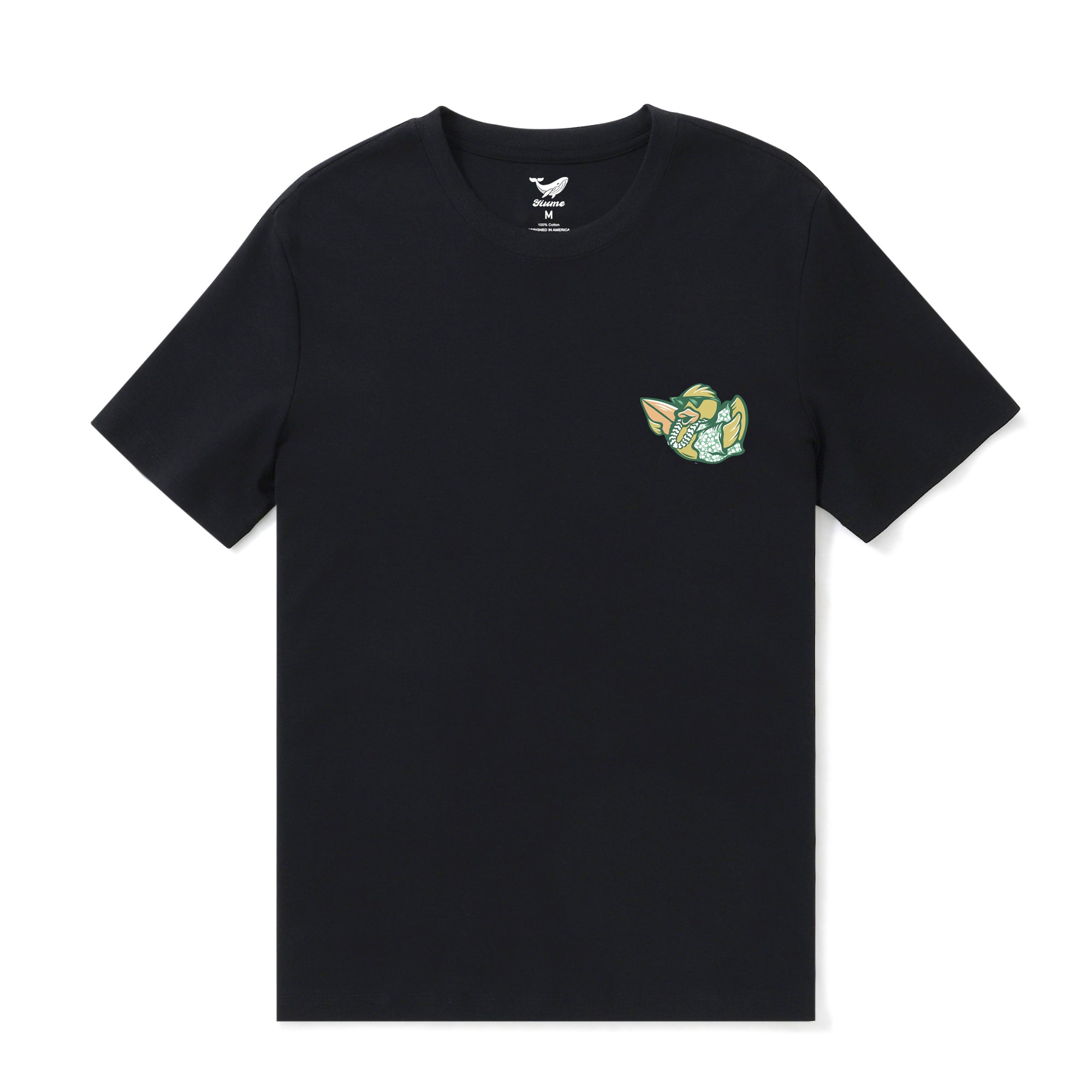 Hawaiian Tee For Men Takin It Slow By Loindaflow Tee Crew Neck 100% Cotton - BLACK By Laihha Organna