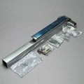 ALLEGION Commercial Door Lock Sz 33" L Blue & Silver ED98.10000