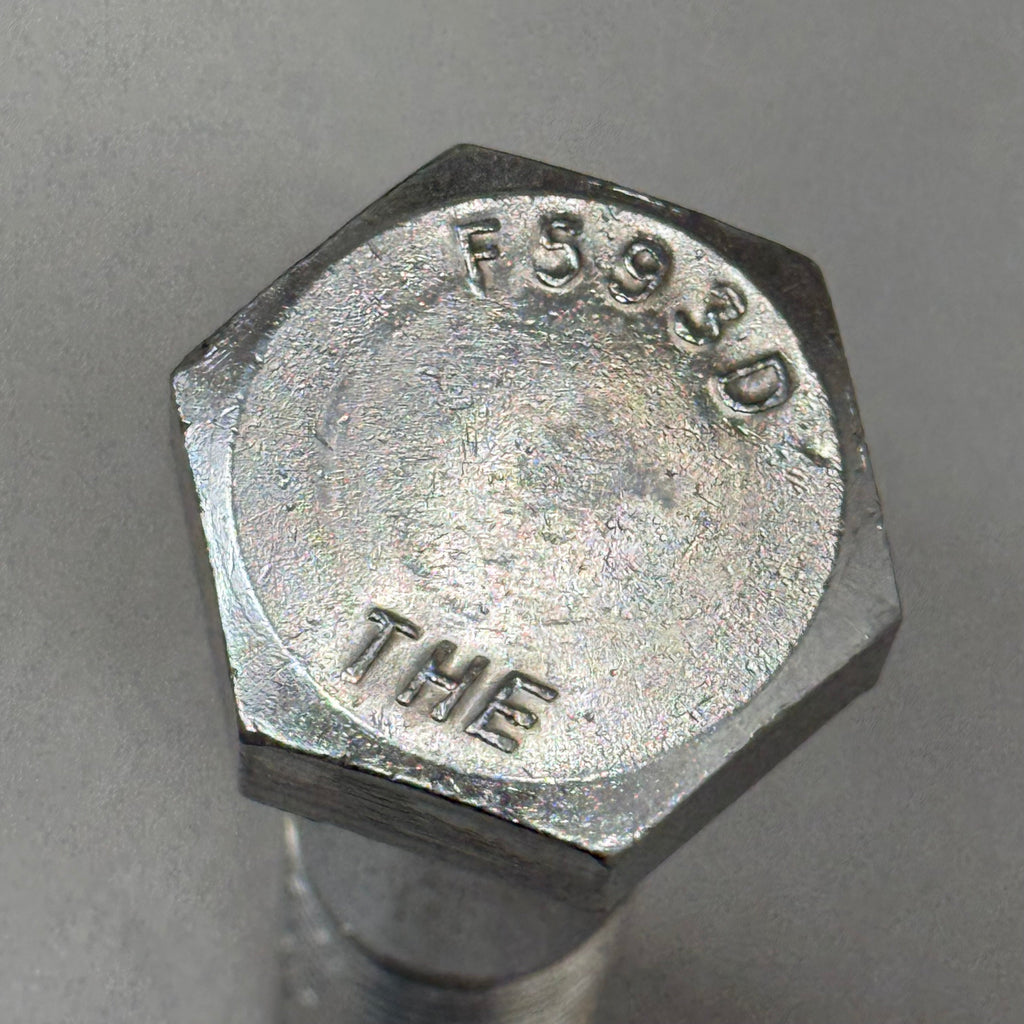 BRIIKSEN (5 PACK) Hex Head Cap Screws Standard thread SS 304 5" HHCSSS1C5 As-is