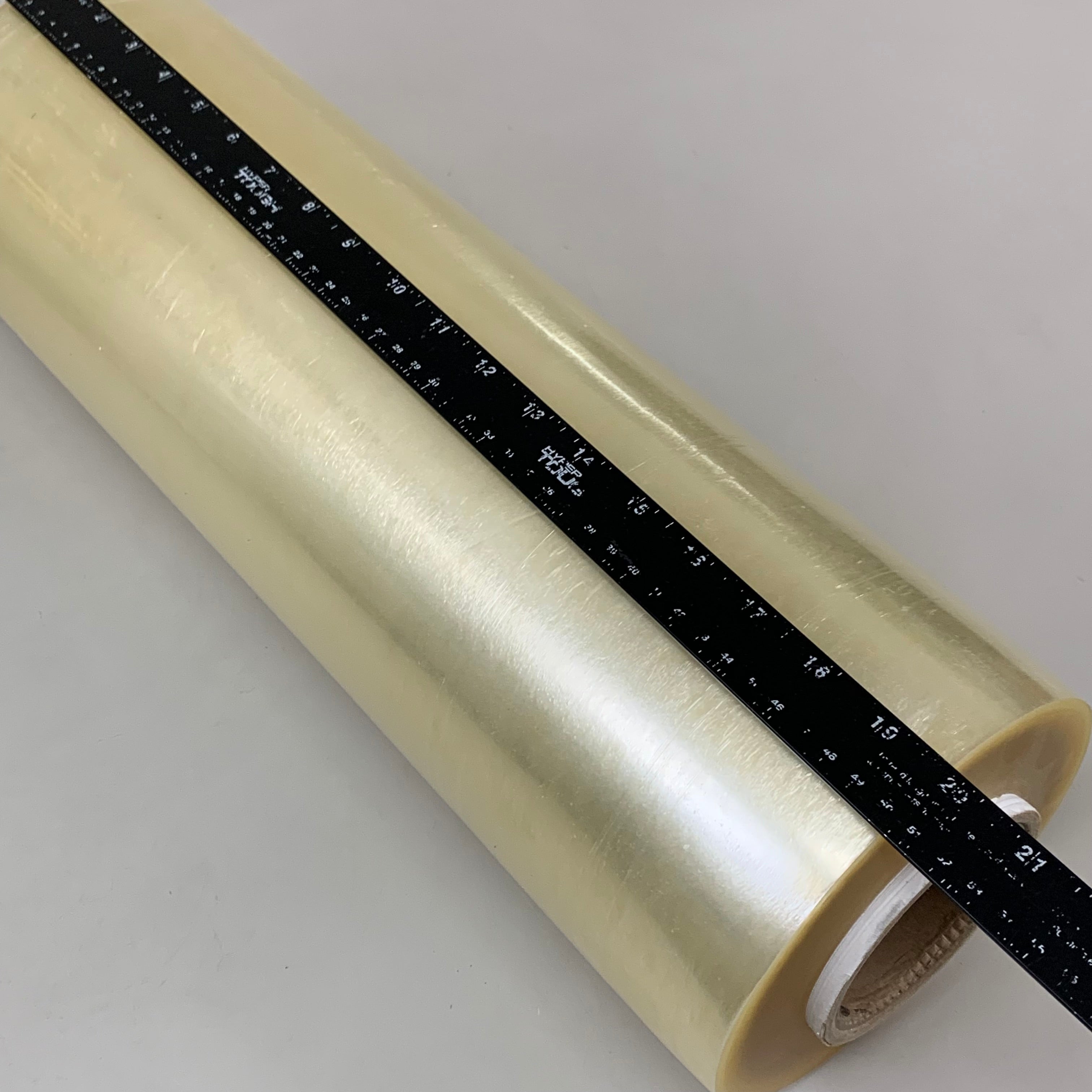 CERTIFIED FILM (2 PACK) Polyvinyl Chloride Stretch Wrap Film  500 Mm X 1000m Clear