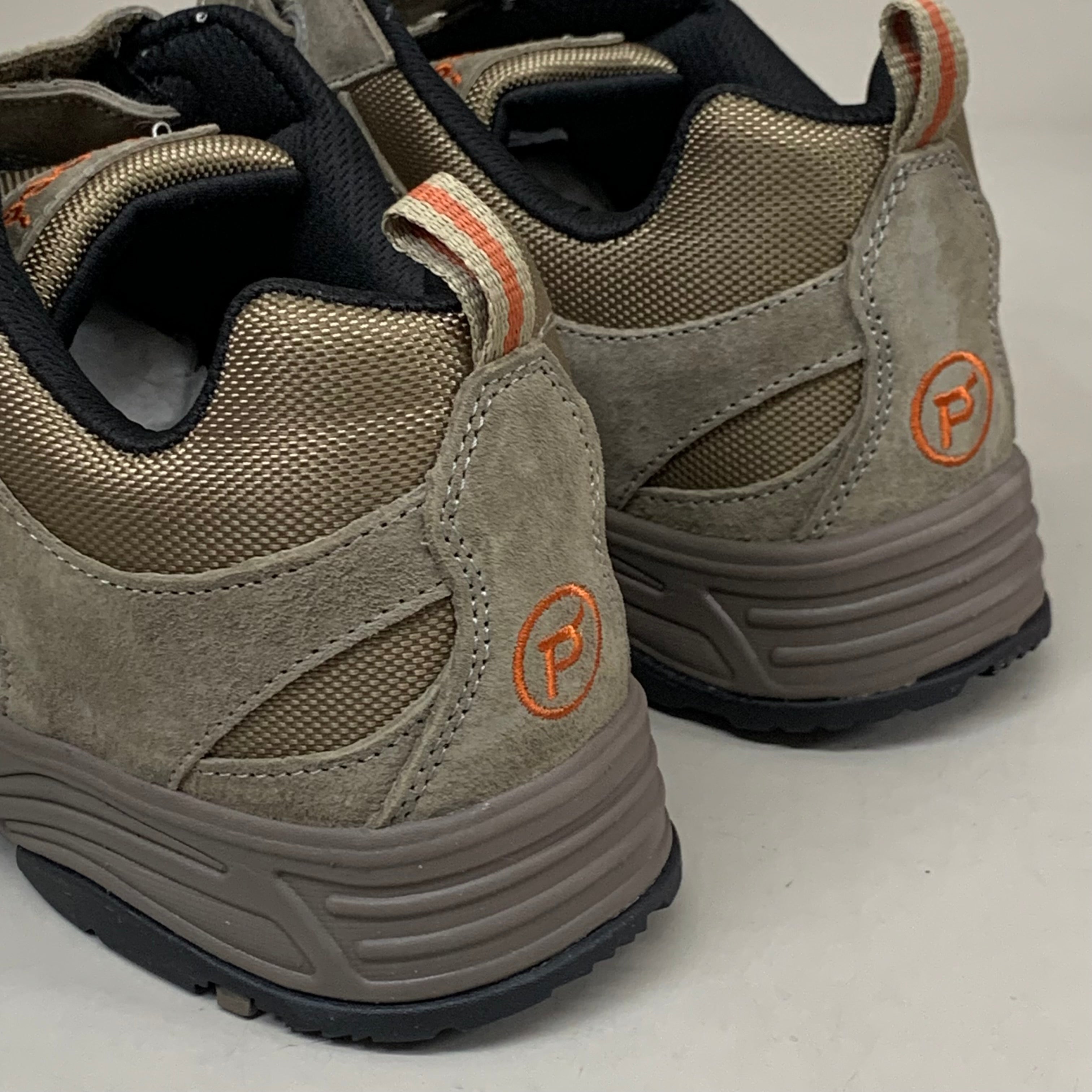 PROPET Connelly Strap Sneaker Shoes M(D) Men's SZ 9.5 Gunsmoke/Orange M5502GUO-M-09H