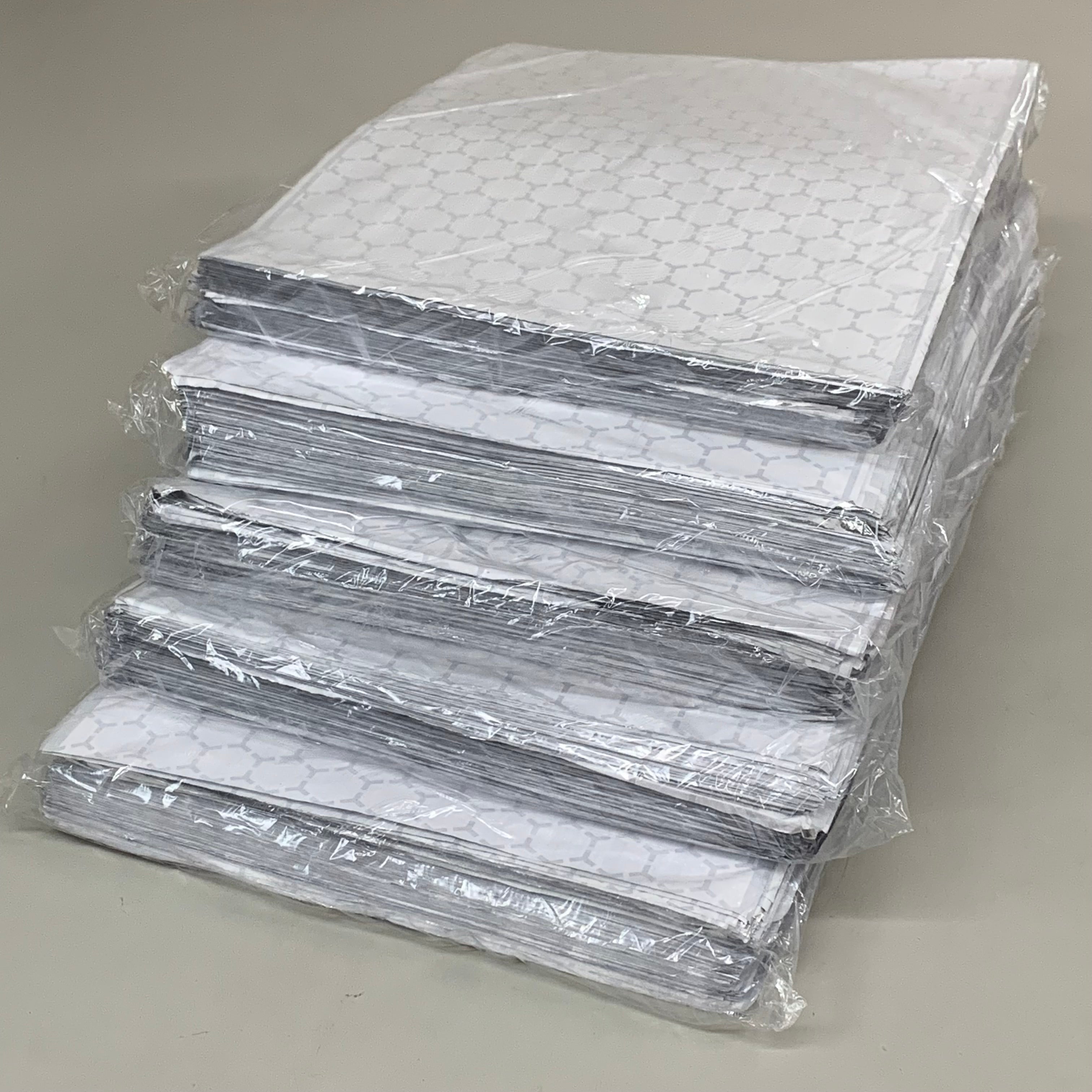 BROWN PAPER GOODS  (2,500 PACK) Insulated Cushion Plain Foil Wrap 10.5"x14" 5C14