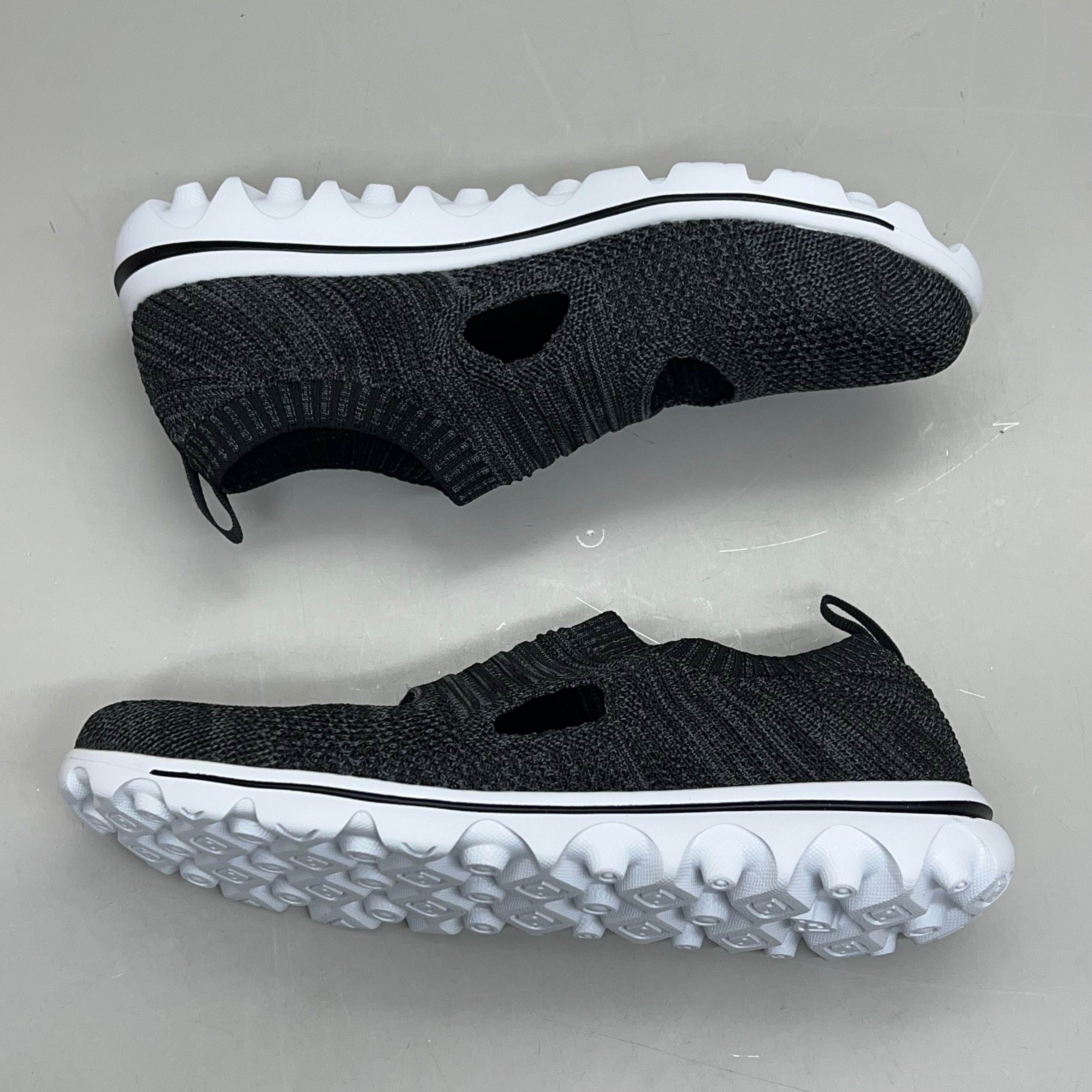 PROPET Travel Activ Avid Knit Shoe Women's Sz 9.5 Width M(B) Black WAT064M