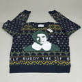 OLD NAVY Men's Christmas Holiday Elf Sweater Sz M Navy/Green 572579-00-1