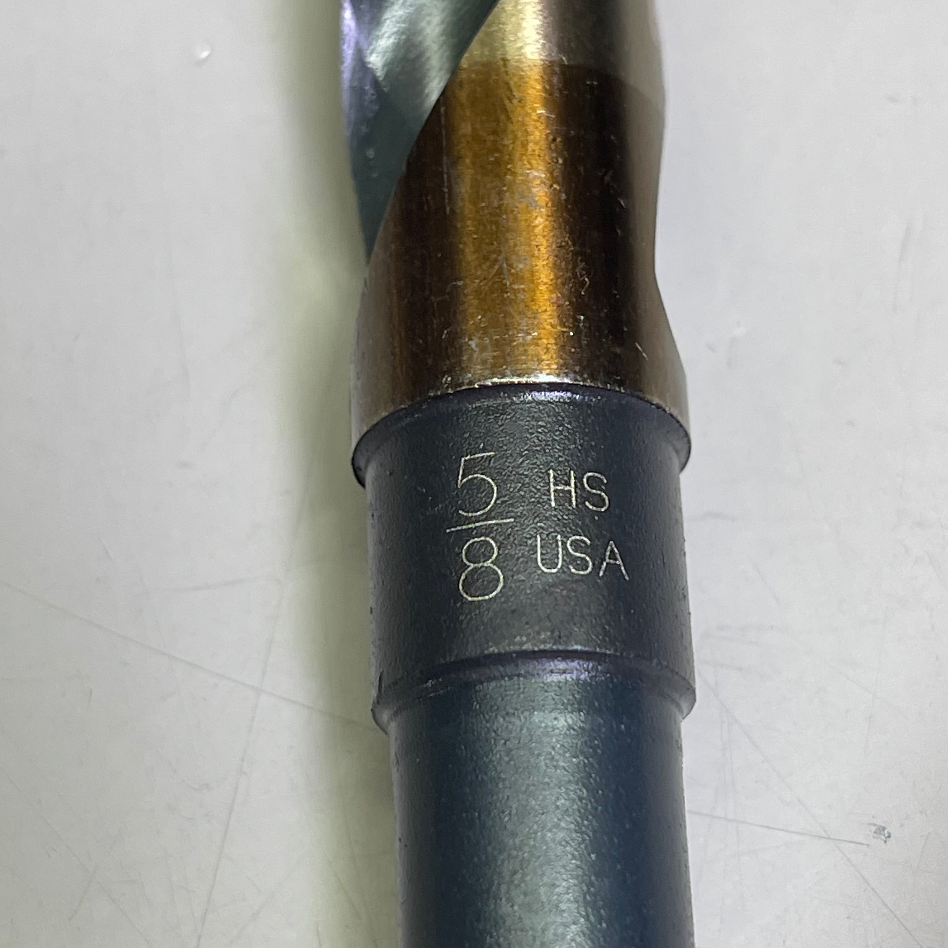 KIMBALL MIDWEST Super Primalloy Reduced Shank S&D Drill Bit 5/8"Dia x 6"L 82040