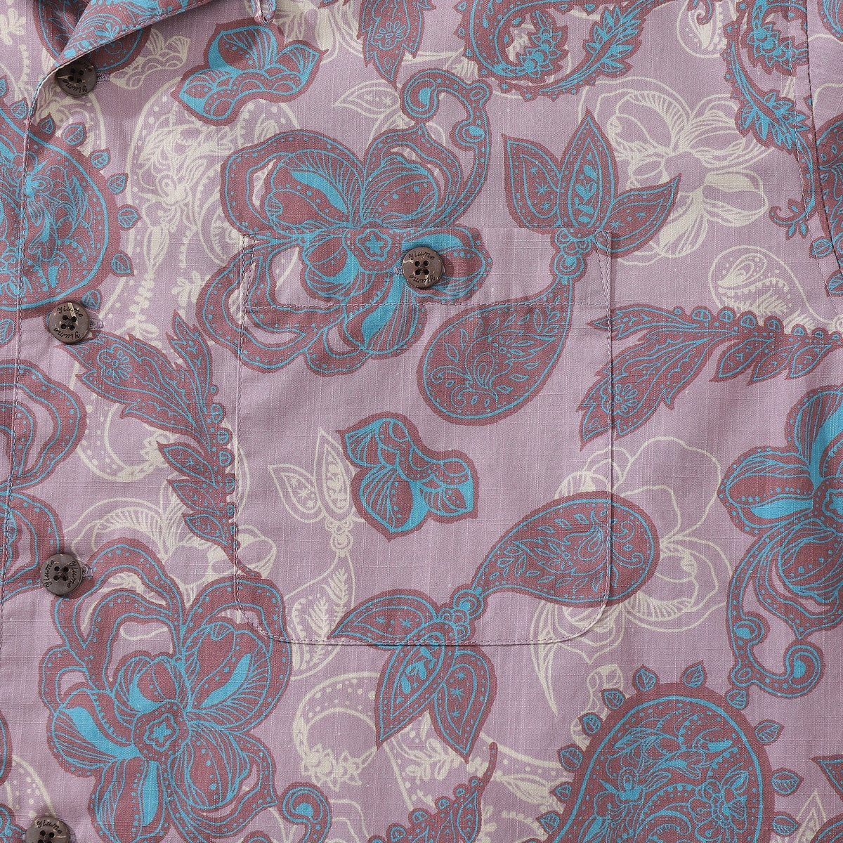 1920s Vinatge Hawaiian Shirt For Men Eastern Journey Shirt Camp Collar By Evan