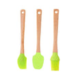 Bambum Team: Small Bamboo Spatula Set (3-Piece) - Eco-Friendly Cooking Utensils | Perfect for Small Kitchens