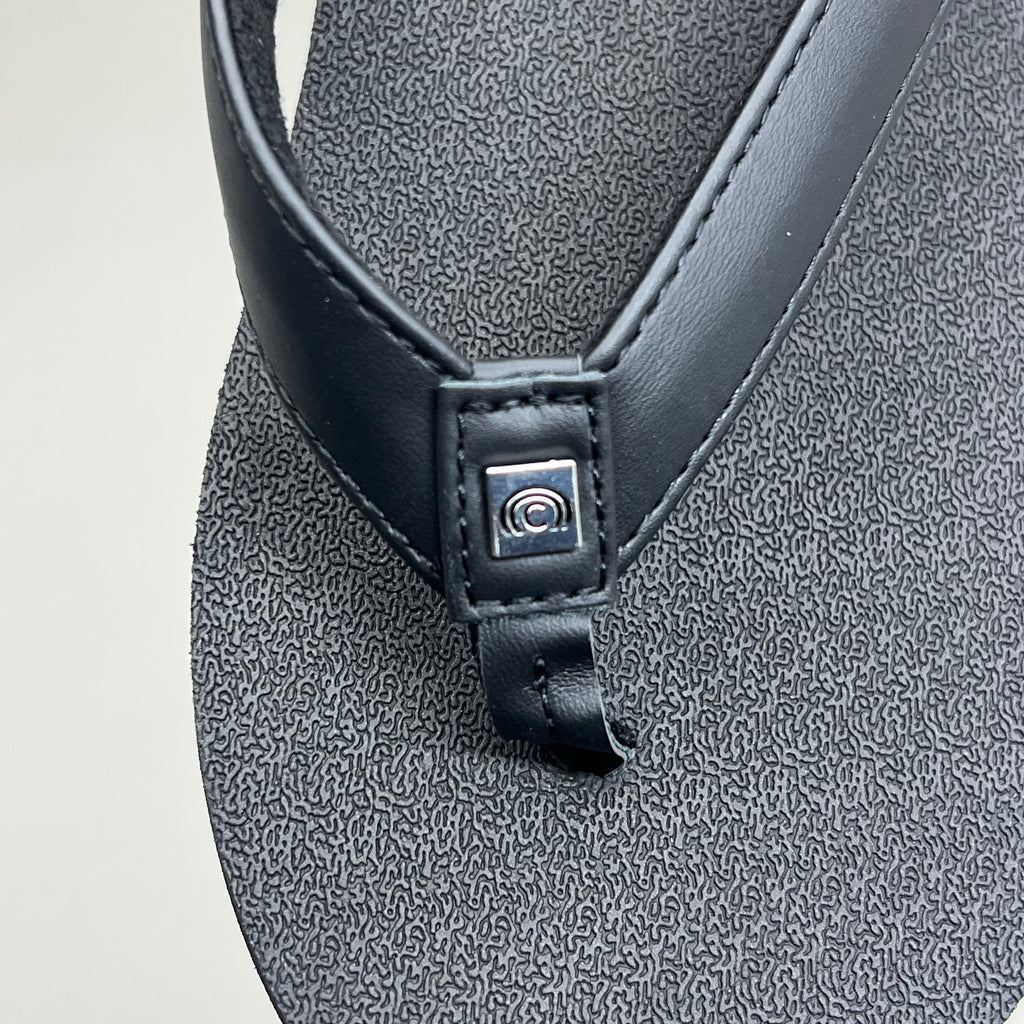 COBIAN Skinny Bounce Comfortable Synthetic Strap Women's Sz 7 Black SKI25-001-07