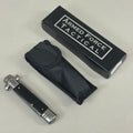 ZA@ ARMED FORCE TACTICAL Handcrafted OTF Pocket Knife 3.5" Blade 8" Overall Length Black ST-8BB