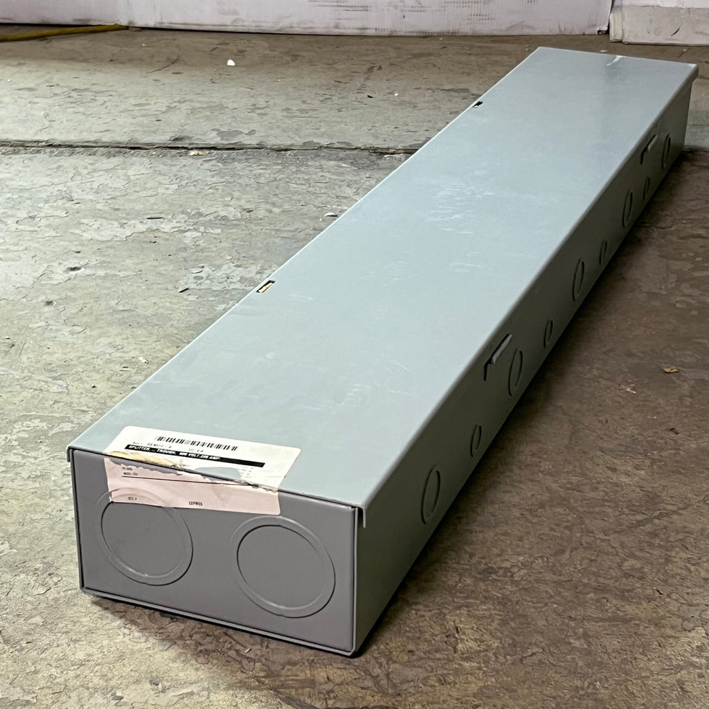 HOFFMAN Splitter Trough 8.5"L x 5"W x 48"H Grey AST4224R (New Other, Distressed Box)