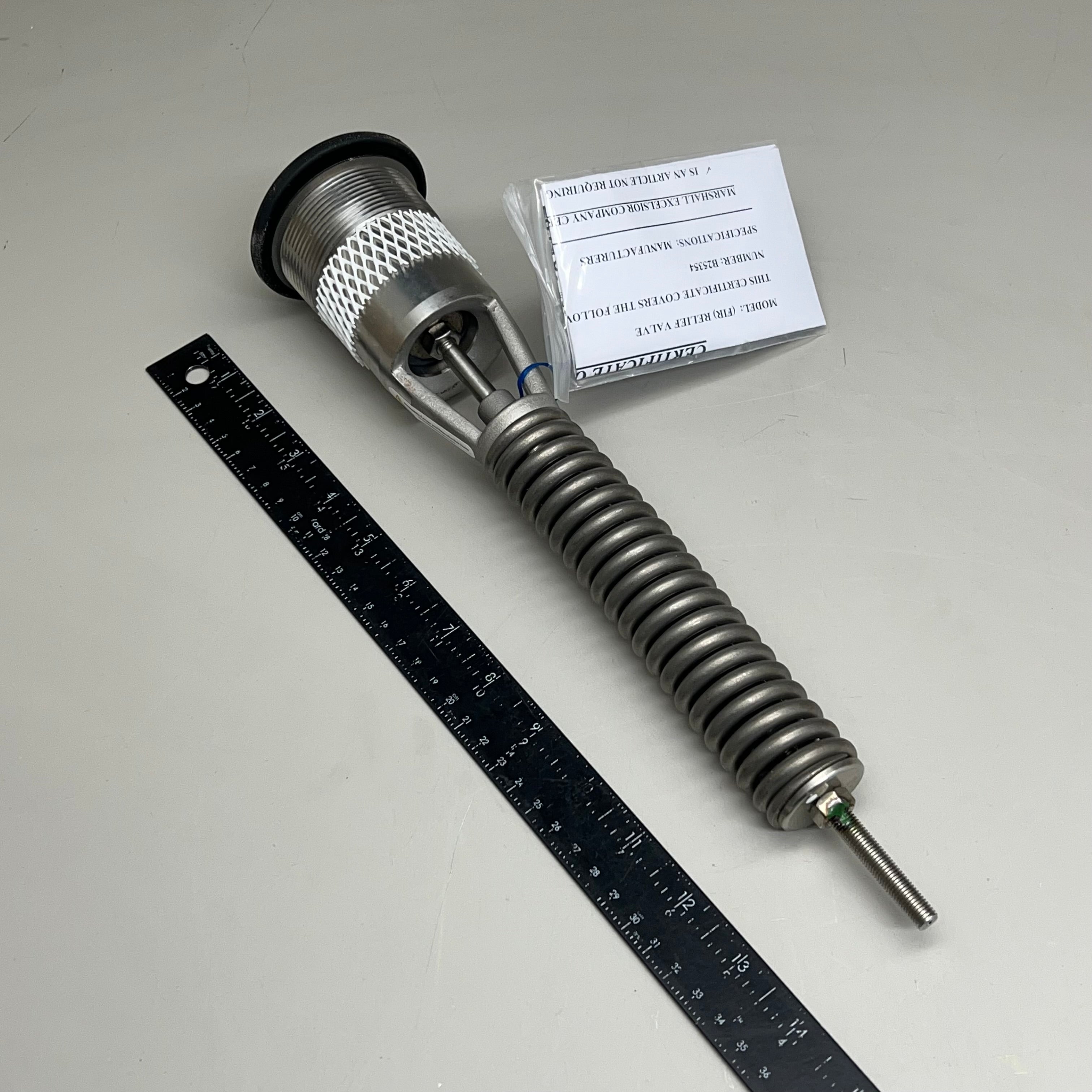 MEC (Marshal Excelsior) Valve-International Relief 2 Mpt 250 Psi Nit MEV200FIR/250