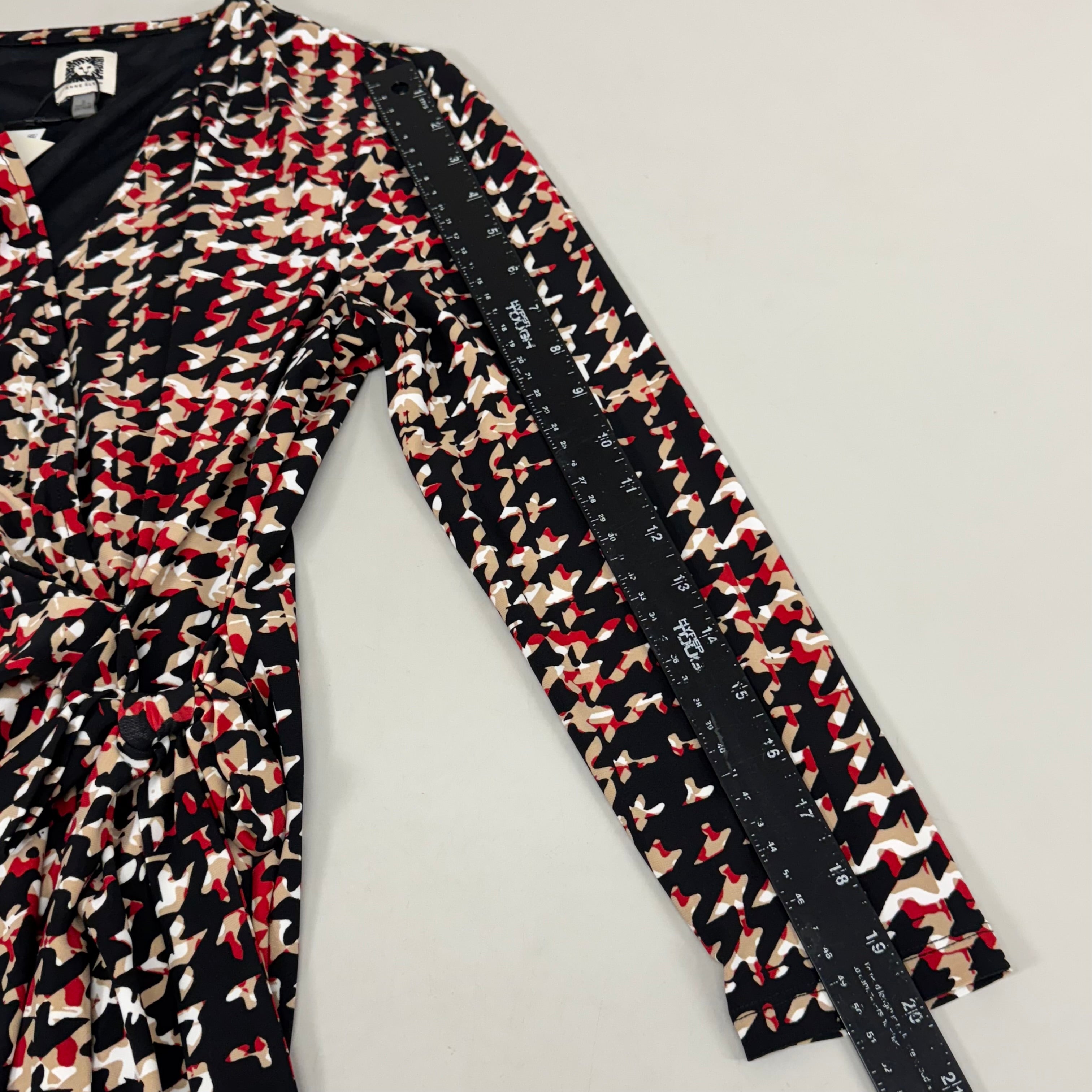 ANNE KLEIN Wrap Dress Multi-Colored for Adult Women's Sz S 9X0-230053279