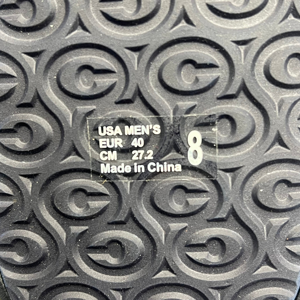 COBIAN Kandui Synthetic Leather Strap Sandals Men's Sz 8, EU 39.5 Navy KAN25-410-8