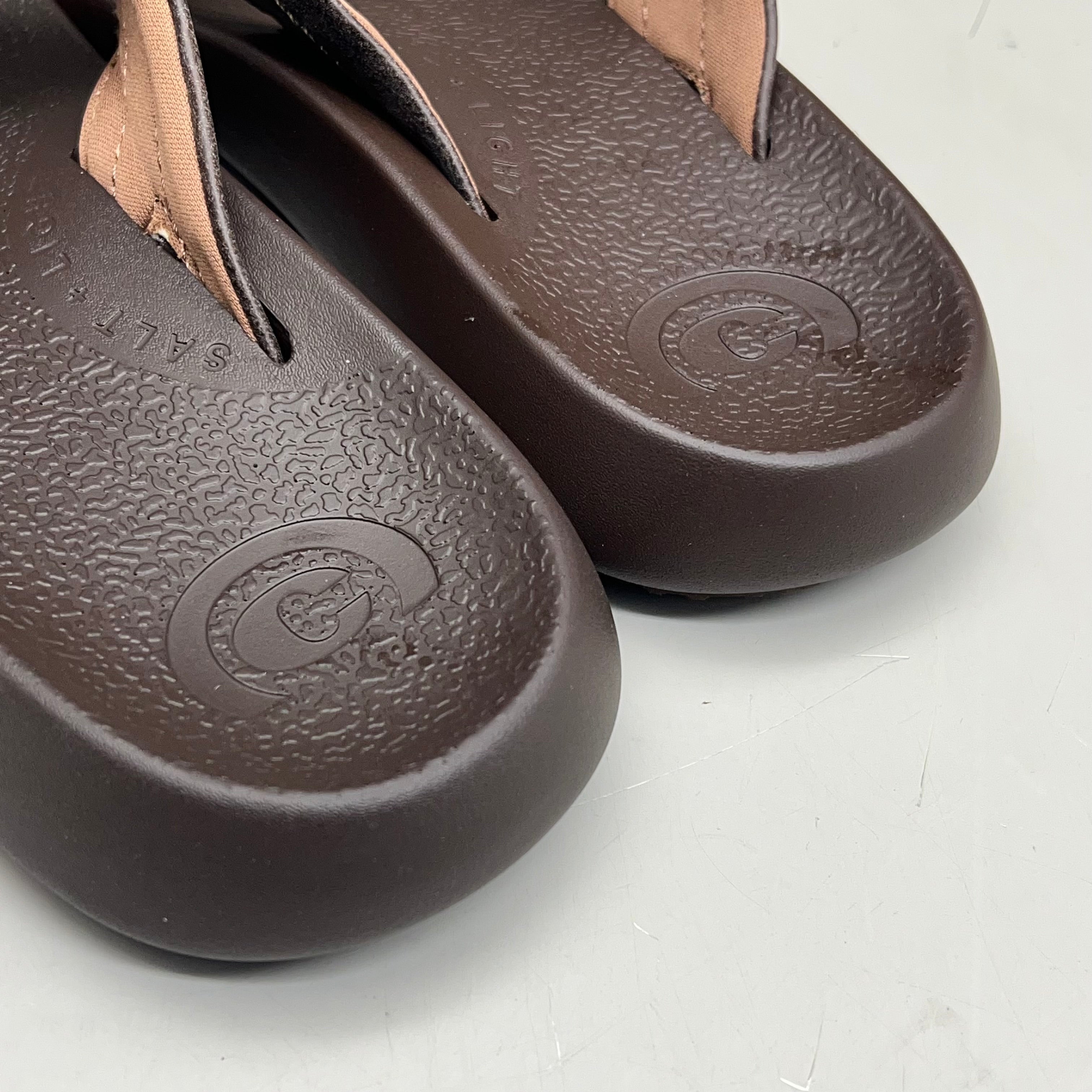 COBIAN Kandui Synthetic Leather Strap Men's Sz 9, EU 41.5 Chocolate KAN25-2011-9