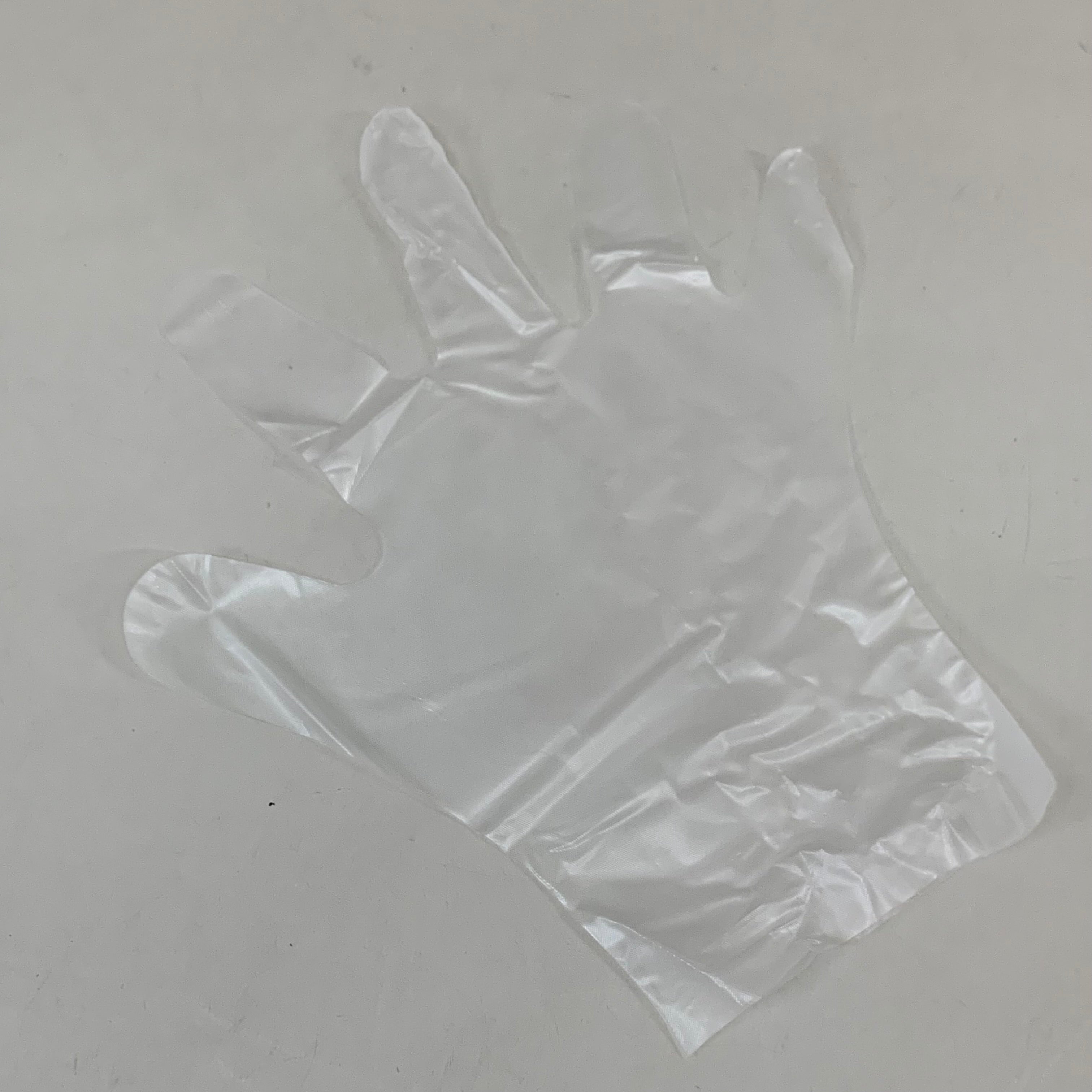 SAFETY ZONES Cast PE Powder Free Gloves Large Clear P2163 (As-is (See Images))