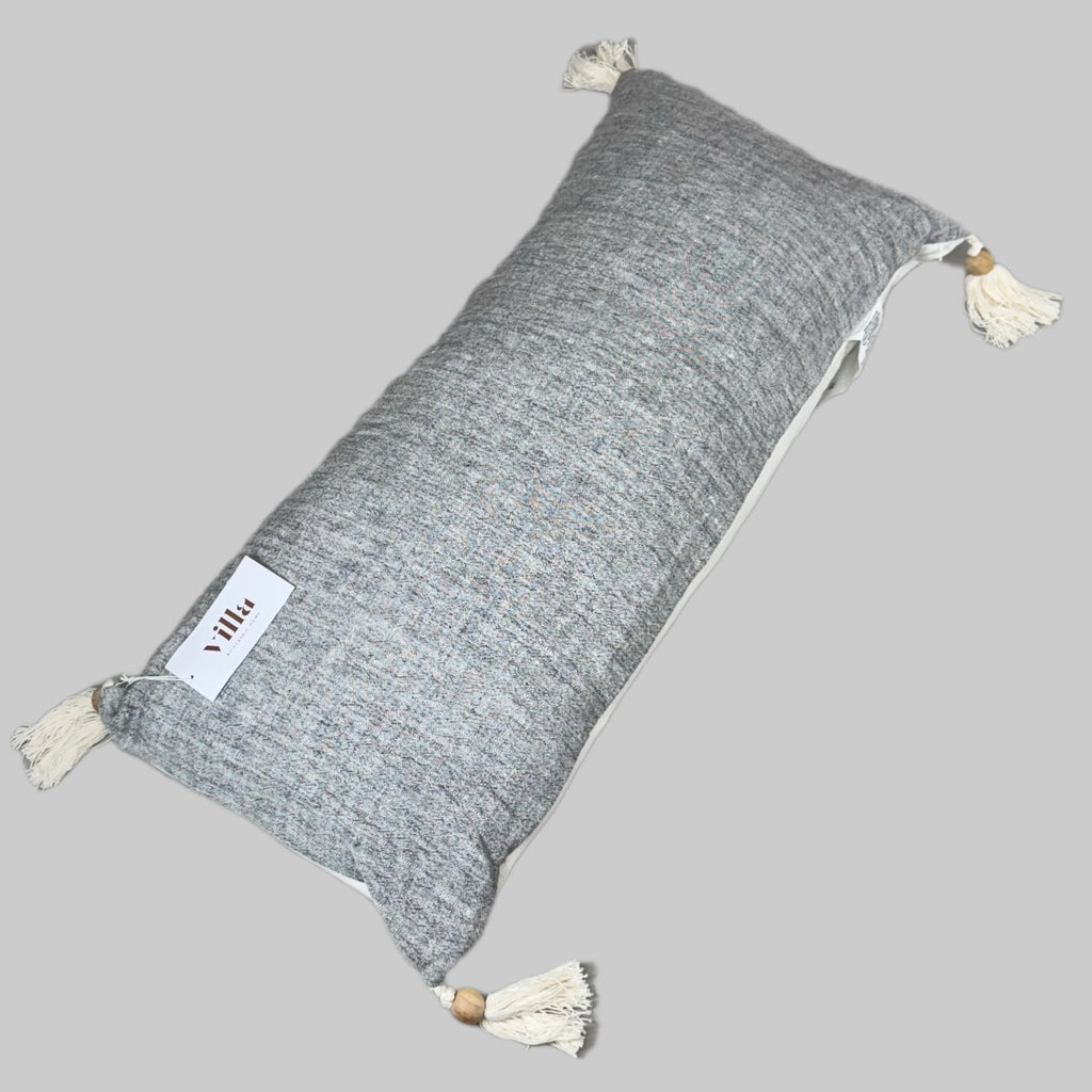 VILLA RN 16"x36" Stillness ST Lima Dark Grey Pillow