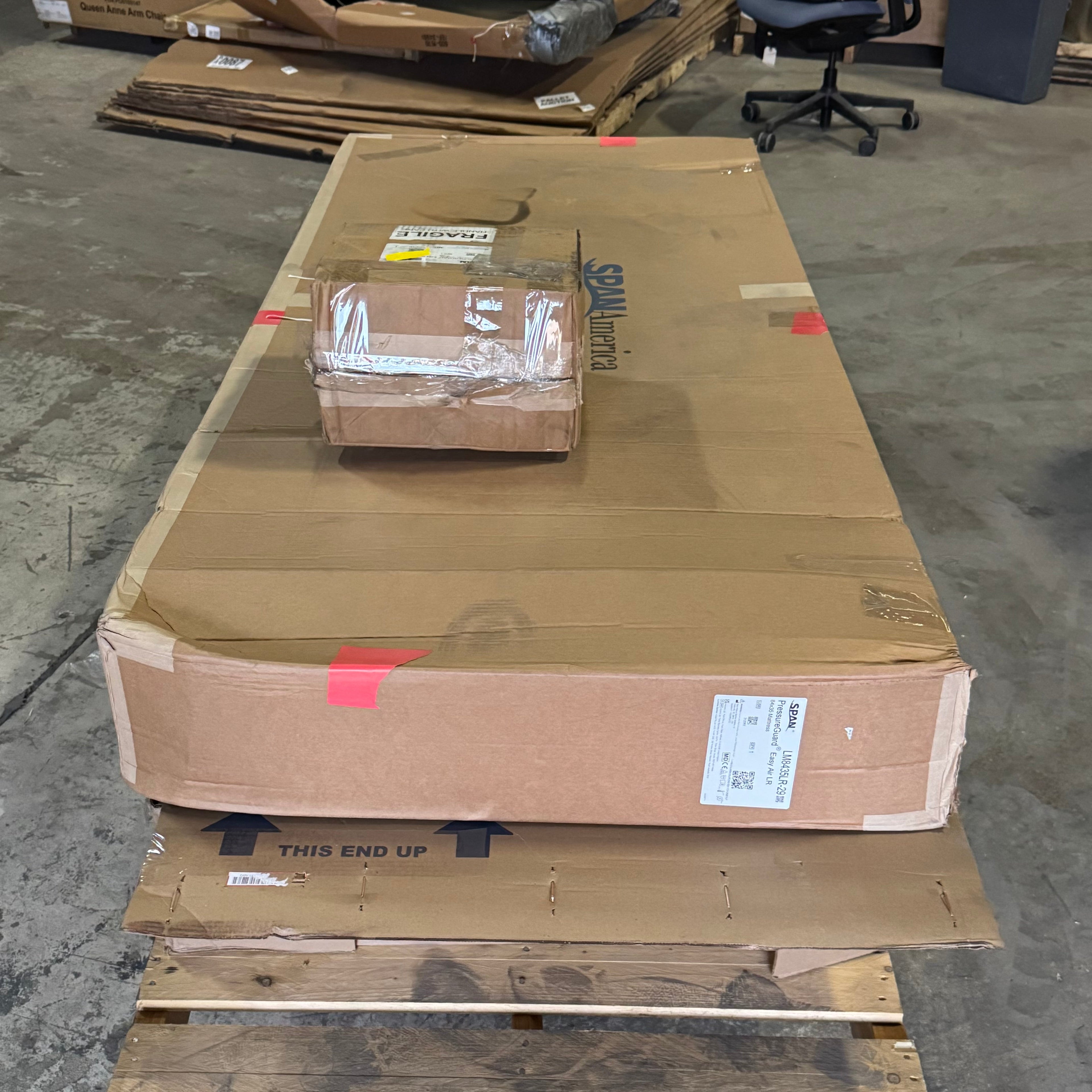 SPAN AMERICA (3 Boxes) Pediatric Bed Mattress w/ Air Control Box LM8435LR-29