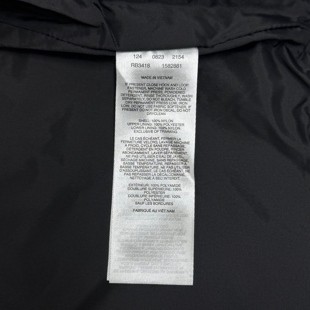 COLUMBIA Rain-Zilla Fleece Lined ZipUp Jacket Unisex Youth Sz XS Black RB3418-015