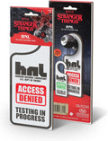 Fred & Friends:  Do Not Disturb Sign - Stranger Things - Hawkins National Laboratory