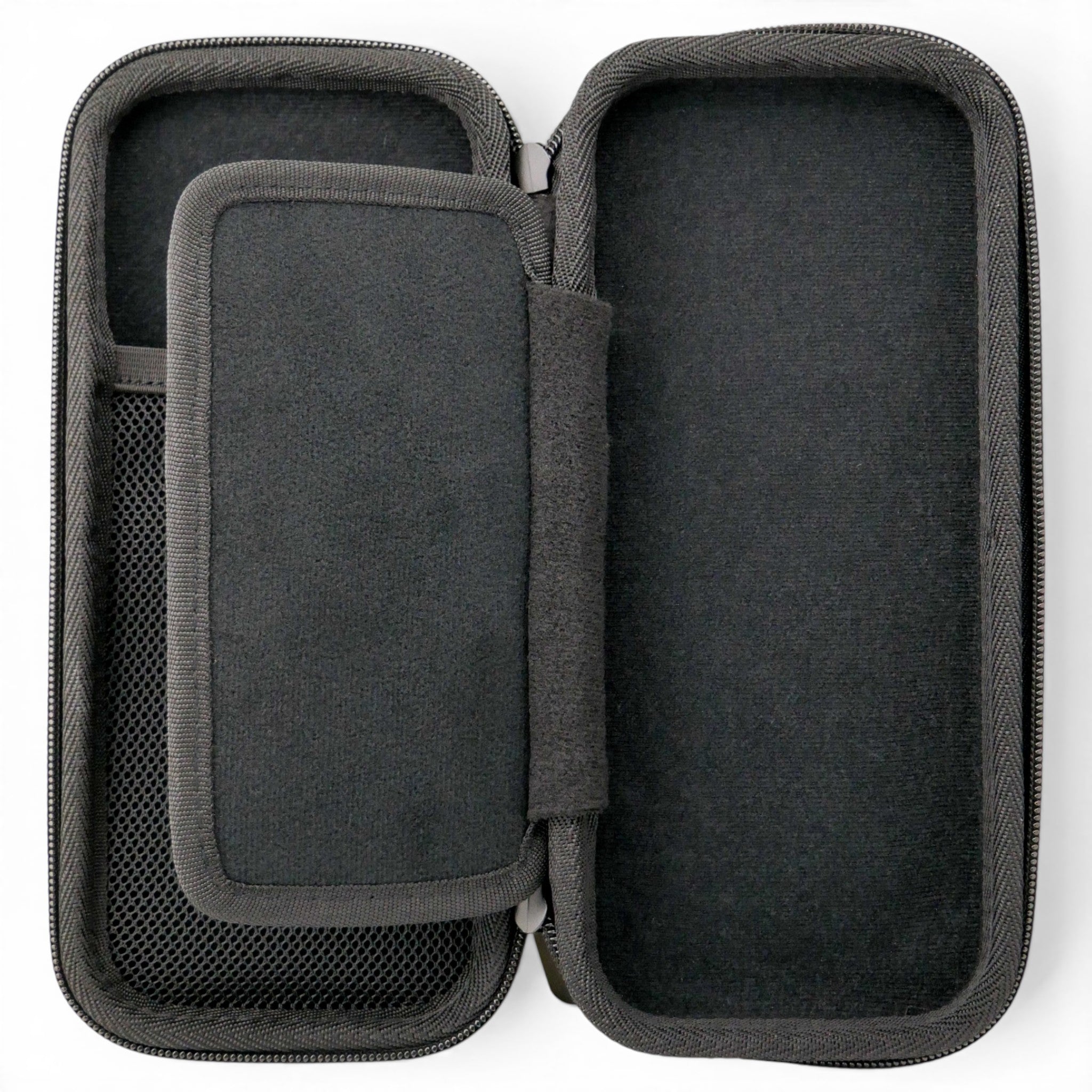 Seafoam Green/Coral Golf Accessory Case | Zippered Organizer for Ball Markers, Tees, Divot Tools & Glove | Portable Golf Storage Case | Hard Shell Travel Case for Golf Accessories