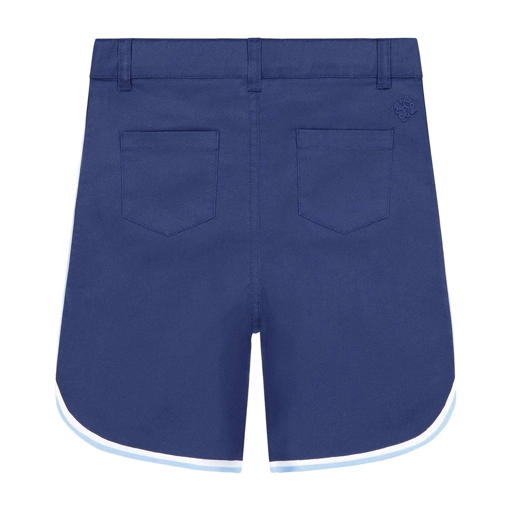 Andy & Evan - BOYS PIPED SHORTS - Navy