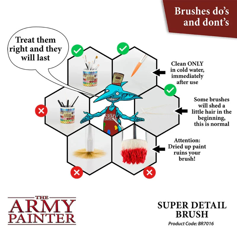 Army Painter Tools: Hobby Brush - Super Detail