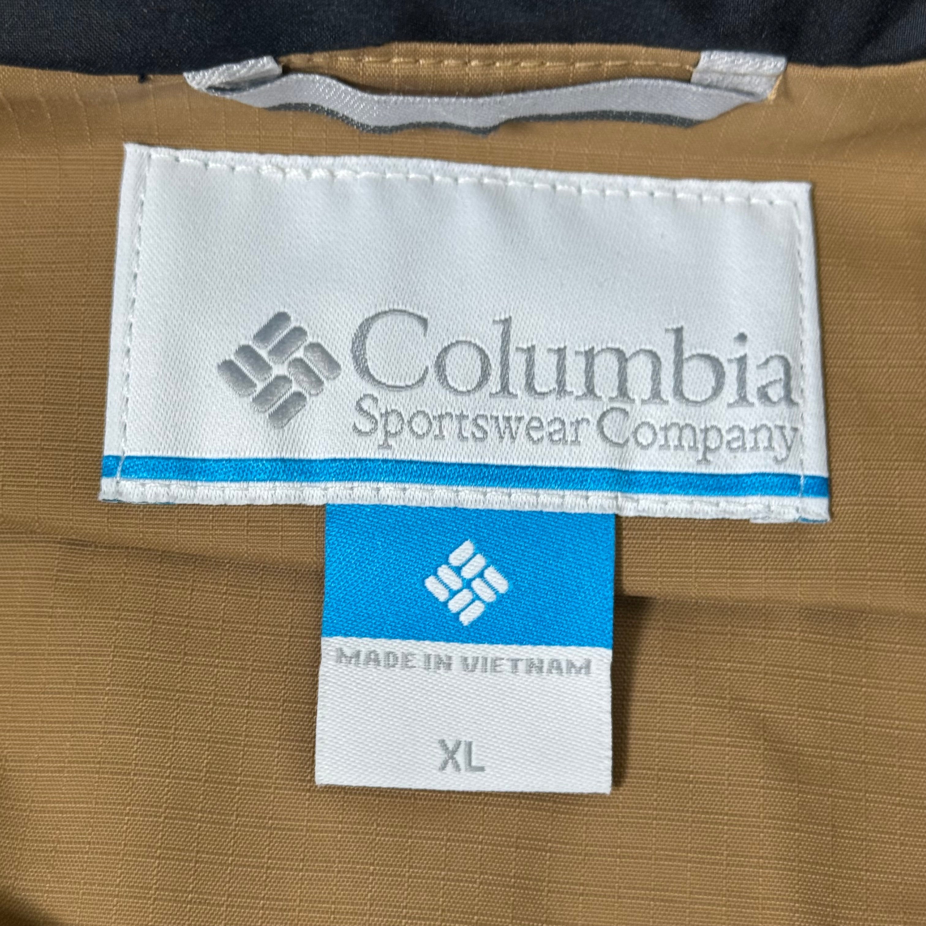 COLUMBIA Waterproof Breathable Landroamer Jacket Men's Sz XL Delta WM2778-257