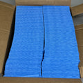 SHORE (500 Wipes) Disposable Foodservice Wipes Sz 7" x 7" Blue SM8257