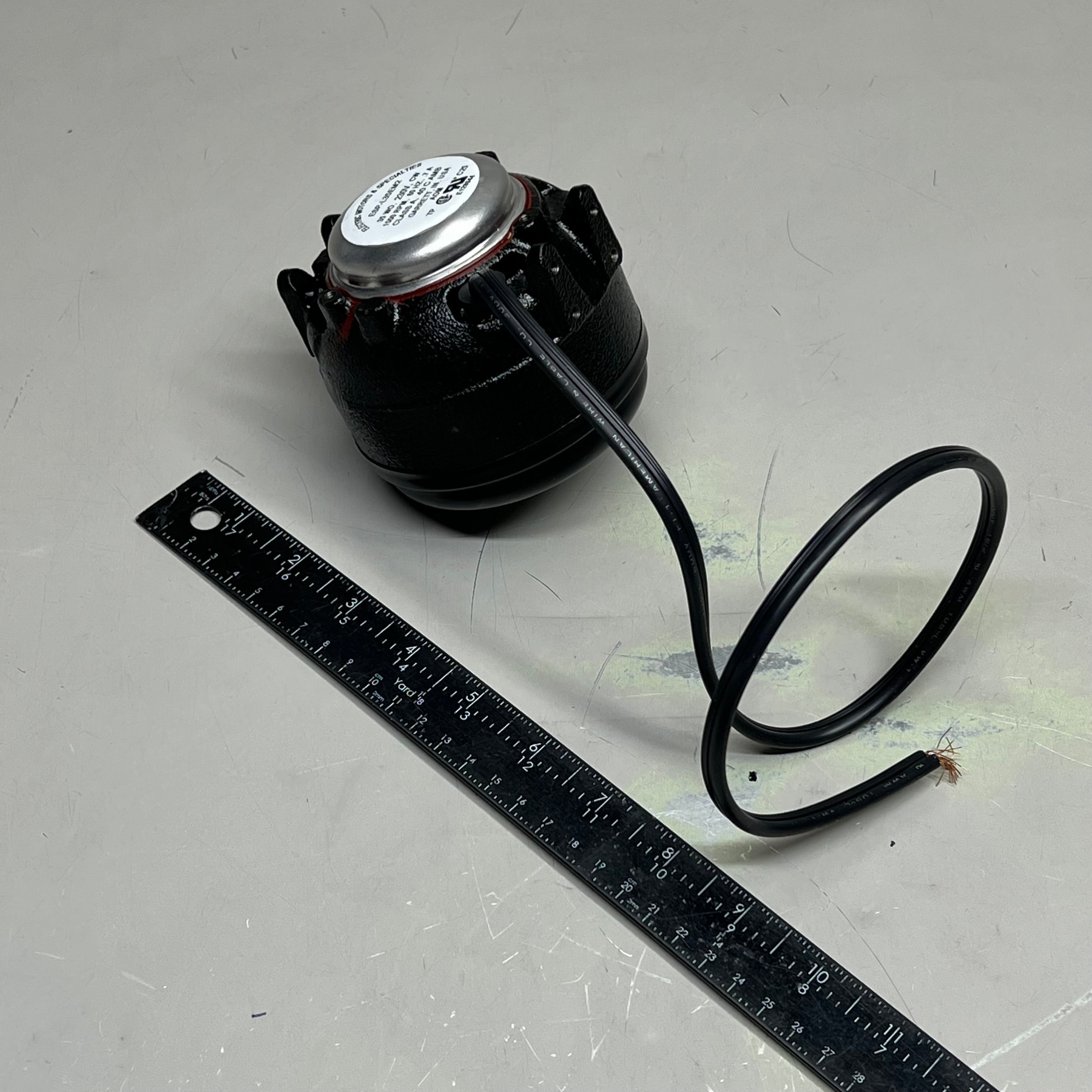 MARS Shaded Pole Condenser Fan Motor 1Phase 1Speed  35 W, 230 V, 1500 Rpm 00353