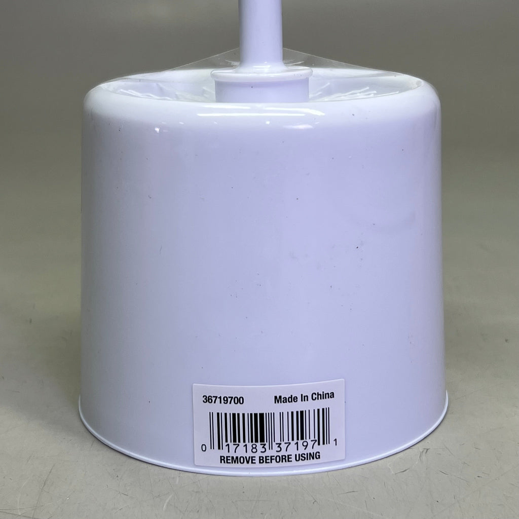 CARLISLE (3 PACK) Toilet Bowl Brush W/Cady 1/2" White 36719700