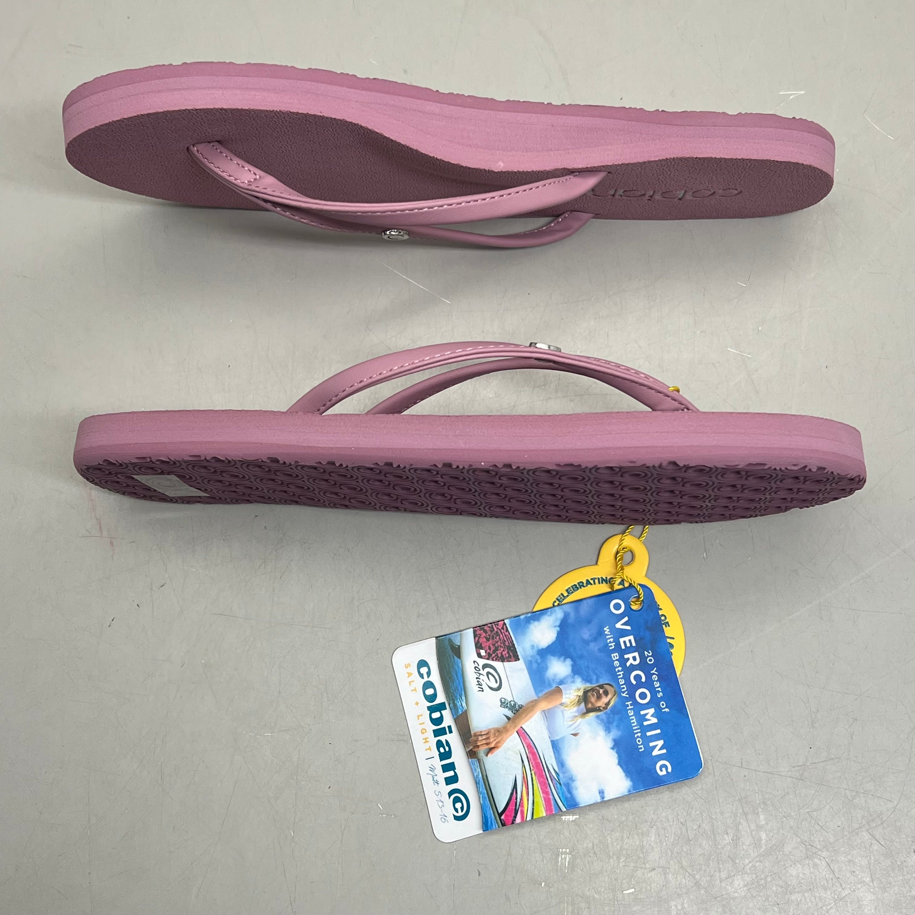 COBIAN Nia's Bounce 2 Sandals Women's Sz 9, EU 39.5 Mauve NIA25-003-9