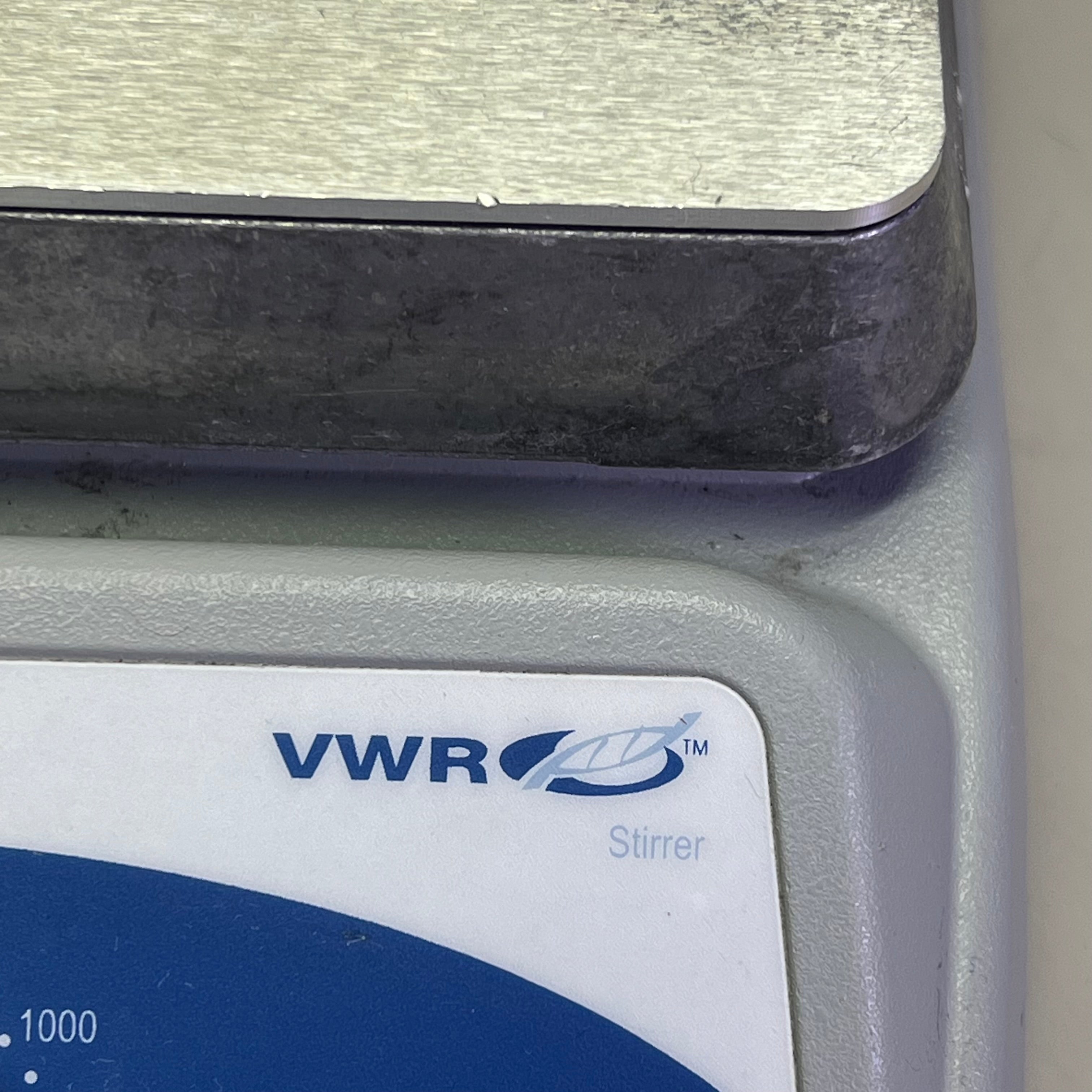 VWR Magnetic Stirrer Aluminum Made In USA 7"x7" Platform 12365-386 (Used)
