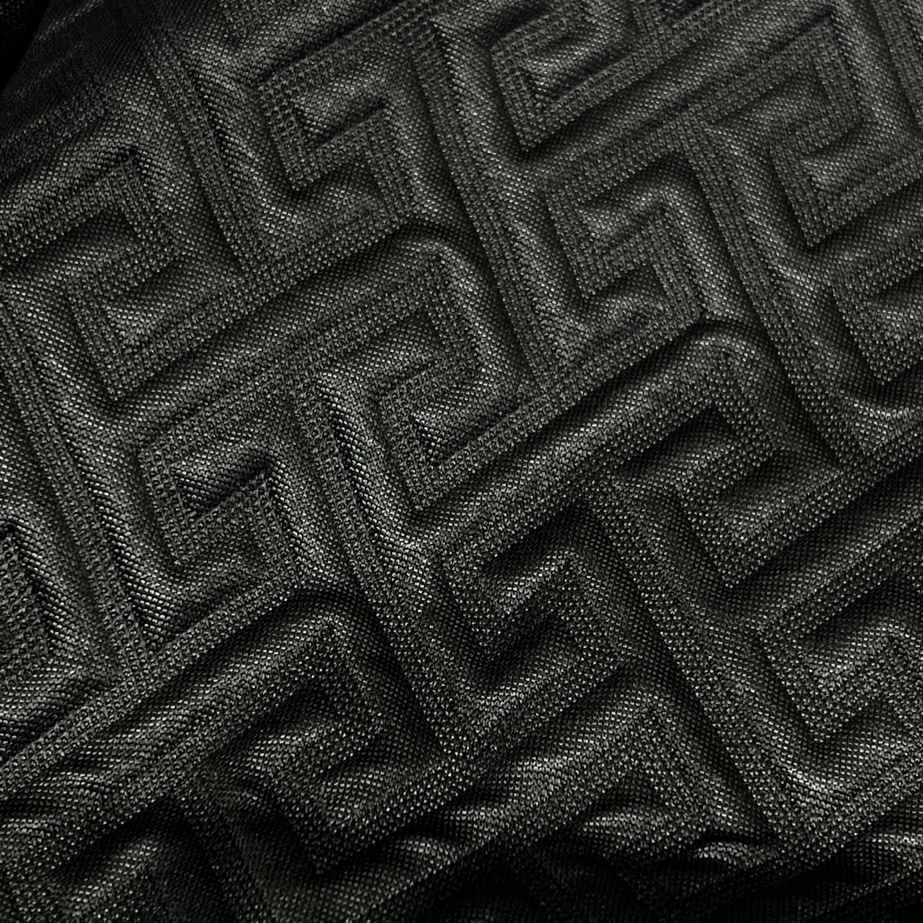 NATORI Textured Quilted Vest Maze Short Sleeve Cardigan Women's Sz XL Black