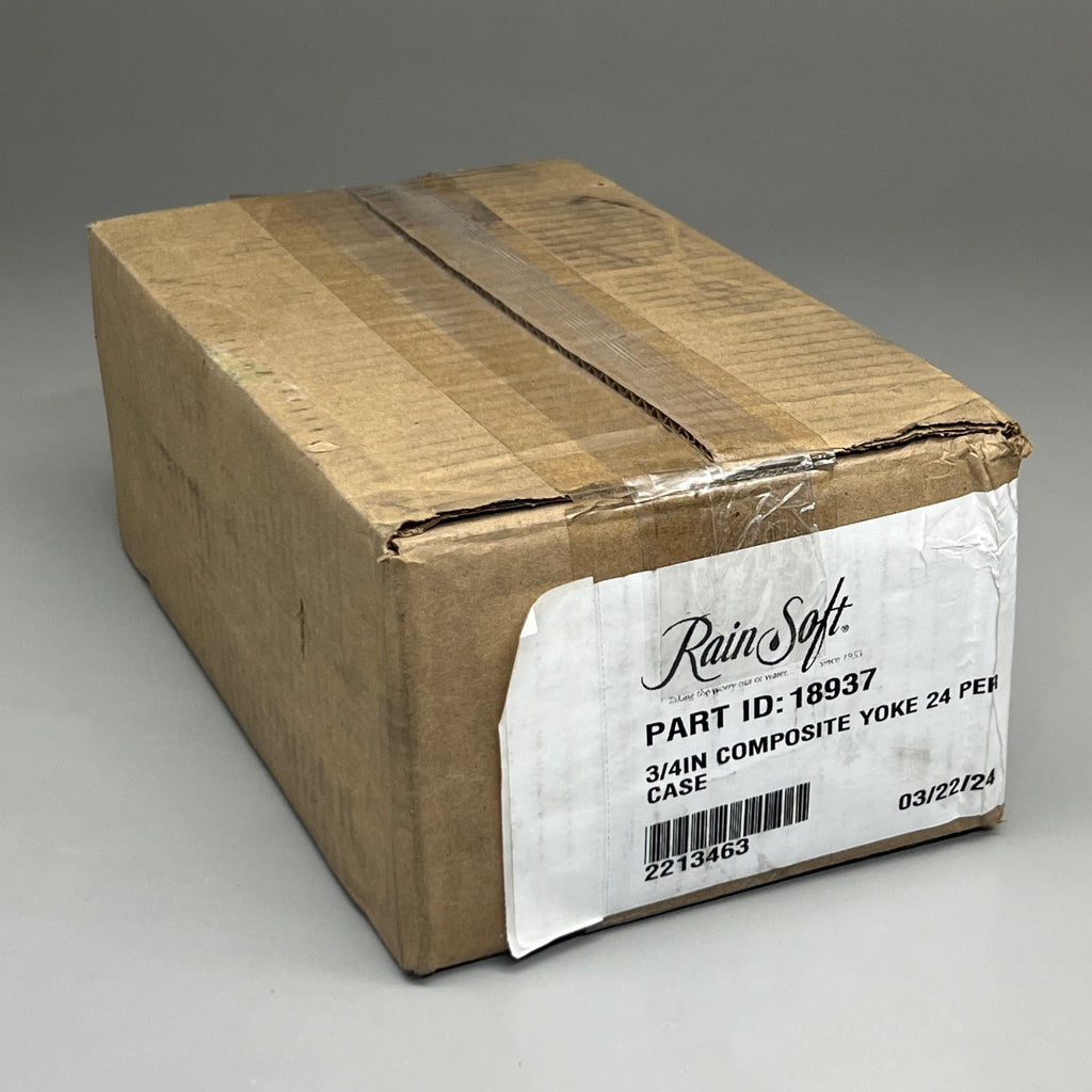 RAIN SOFT Fleck Yoke Assembly (24 Pack) Size 4" x 1.5" Black