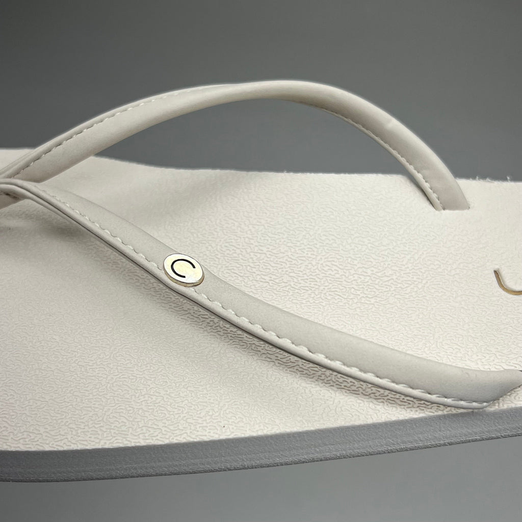COBIAN Nia's Bounce Synthetic Leather Sandals Women's Sz 9, EU 39.5 Cream NIA25-110-9