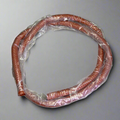 FLEXAUST Industrial Duct Hose Silicone Coated Fiberglass 12ft Red 2650500012