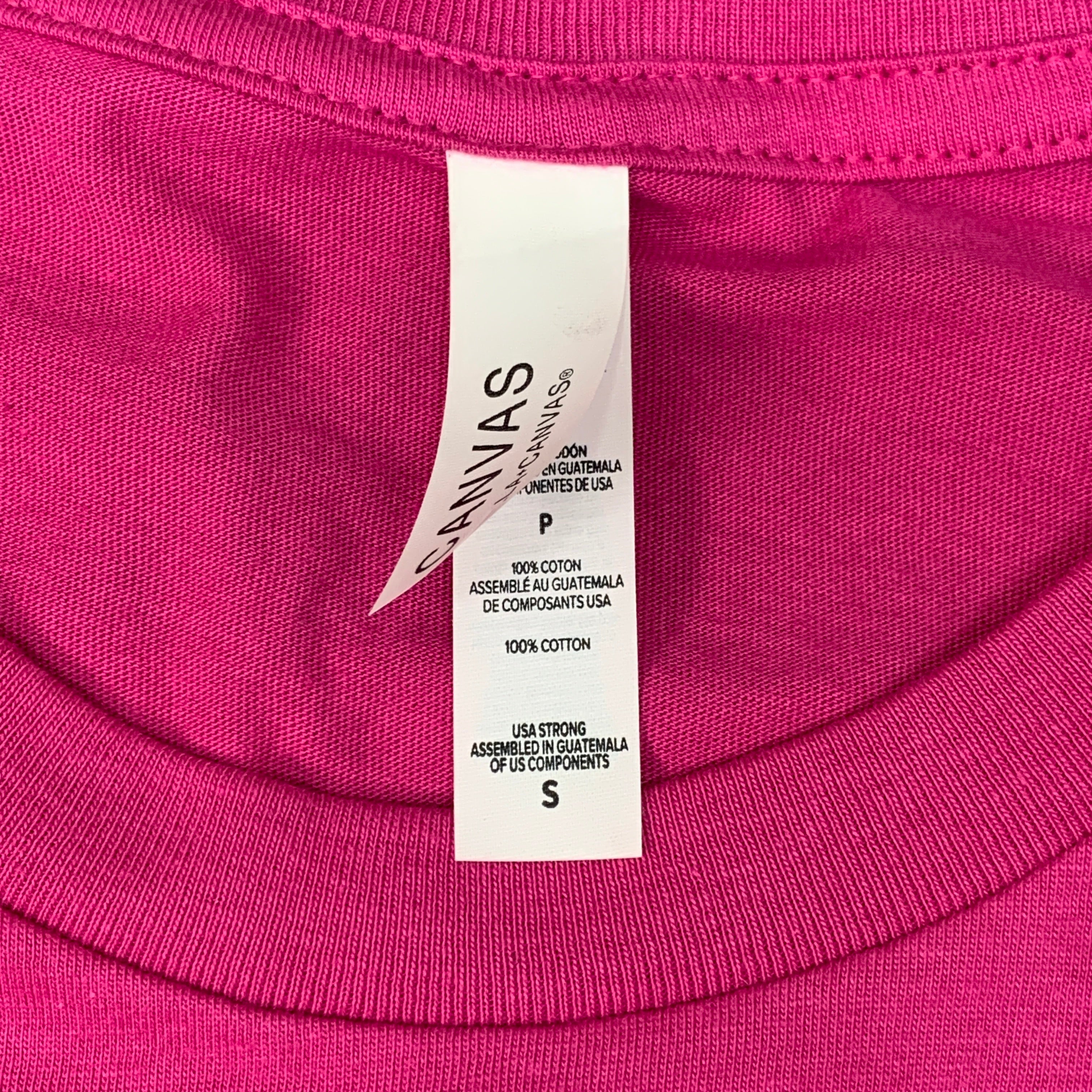 BELLA + CANVAS (12 PACK) Unisex Crewneck Short Sleeve Tees Sz S Berry (New)