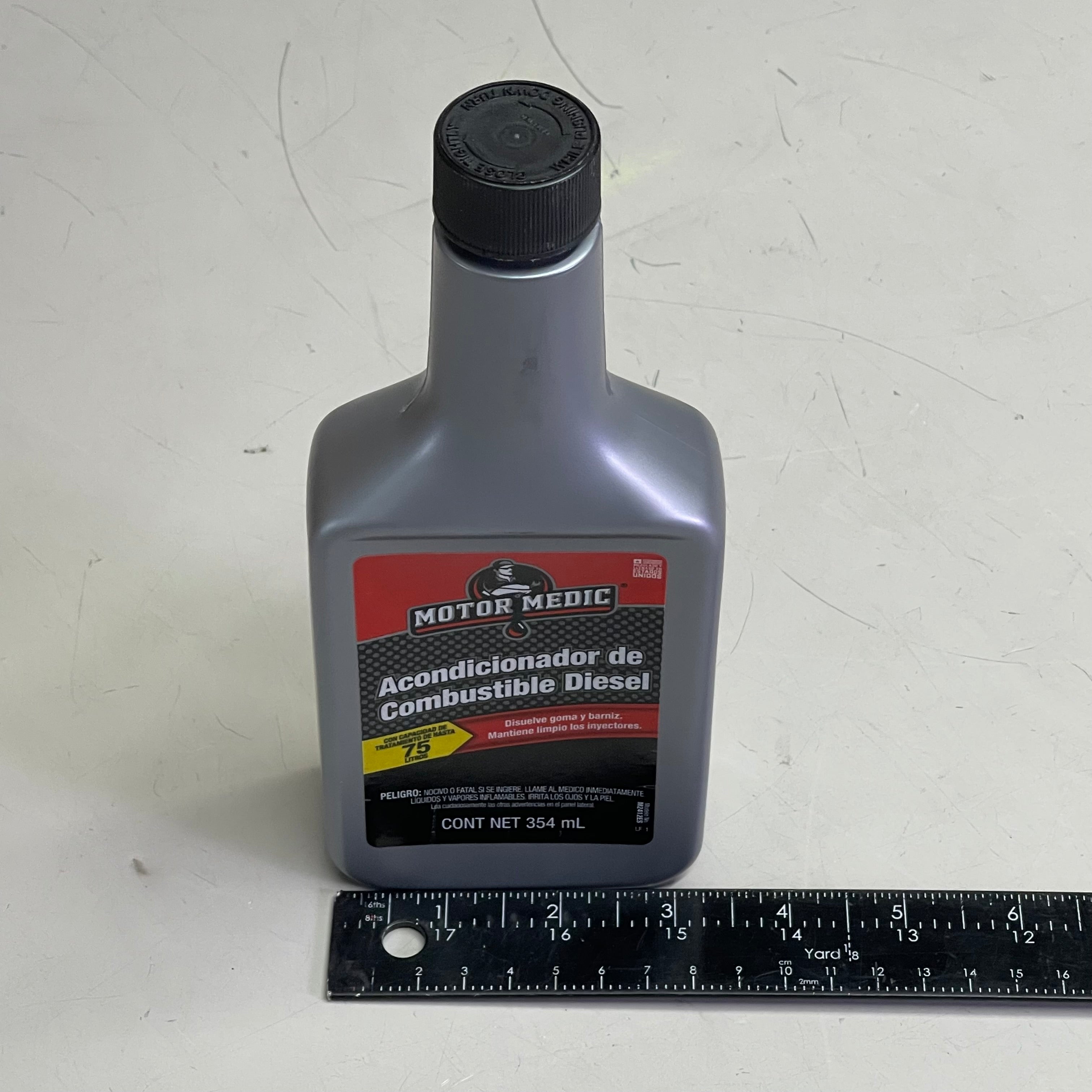 MOTOR MEDIC (12 PACK) Diesel Fuel Conditioner Gunk 12 oz (Treats 20 gal) Grey M2412