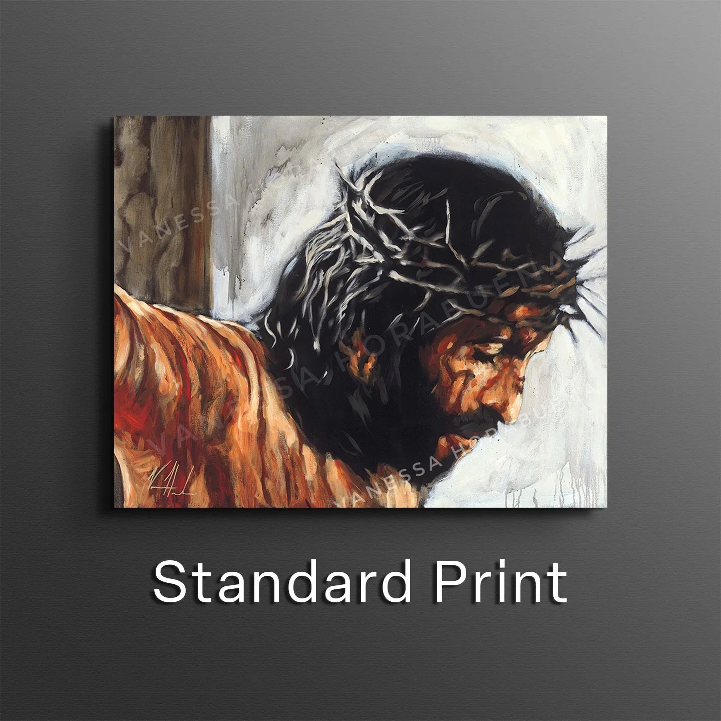 By His Wounds, We Are Healed - White Background