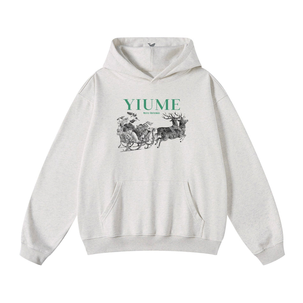 Christmas Hawaiian Hoodie For Men Merry Christmas Print Hoodie By Yakima