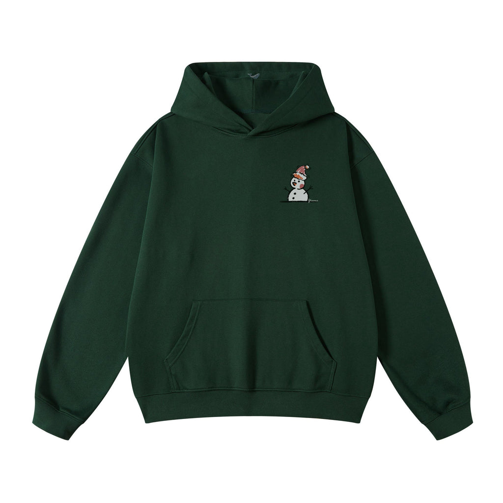 Christmas Hawaiian Hoodie For Men Snowman Print Hoodie By Yakima