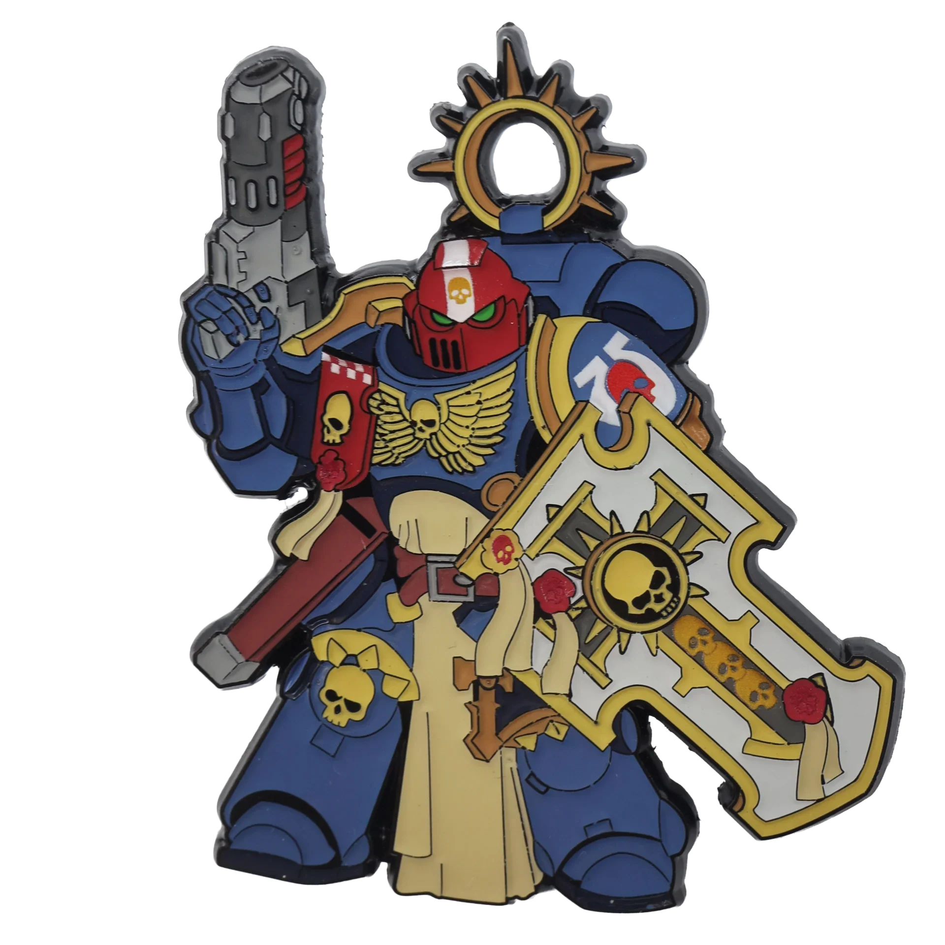 Foam Brain Mystery Loot: 40K Enamel Pins - Ultramarines vs Tyranids