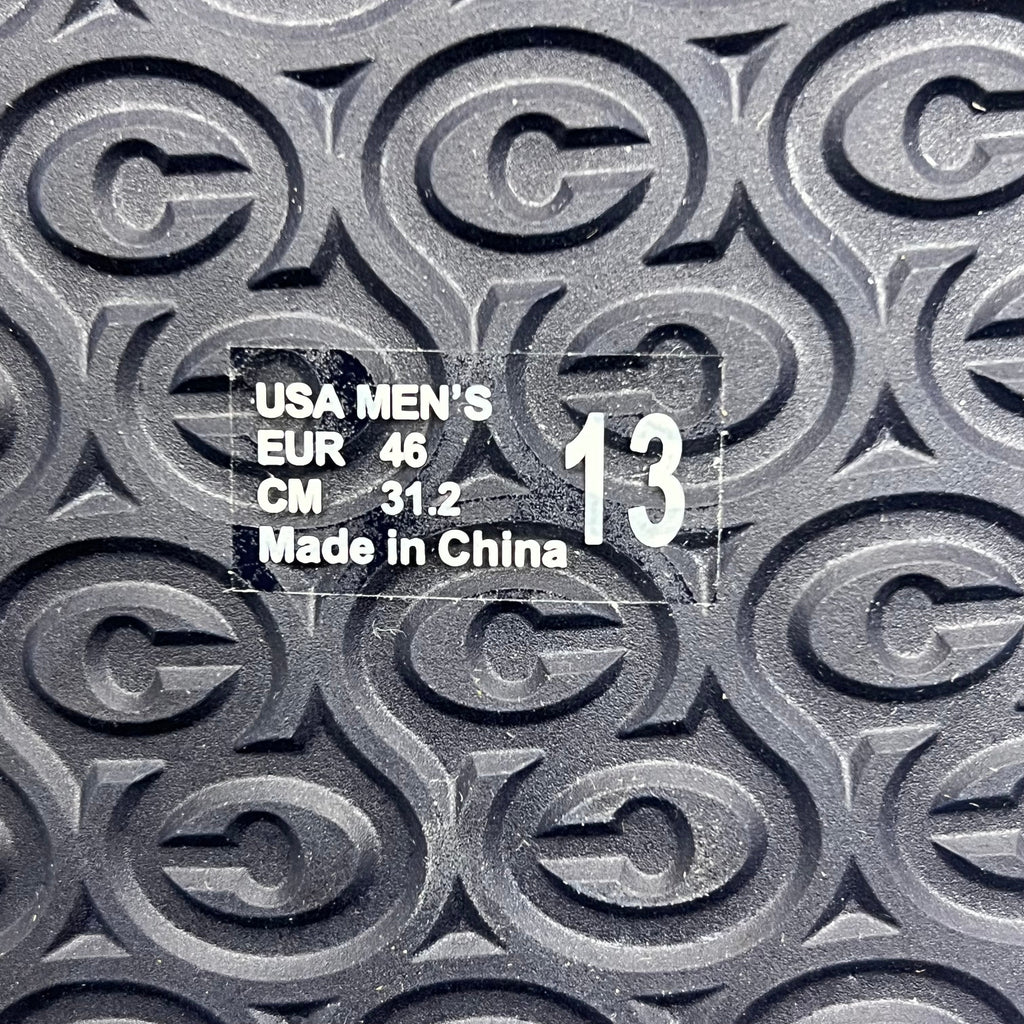 COBIAN Kandui Synthetic Leather Strap Sandals Men's Sz 13, EU 46 Navy KAN25-410-13